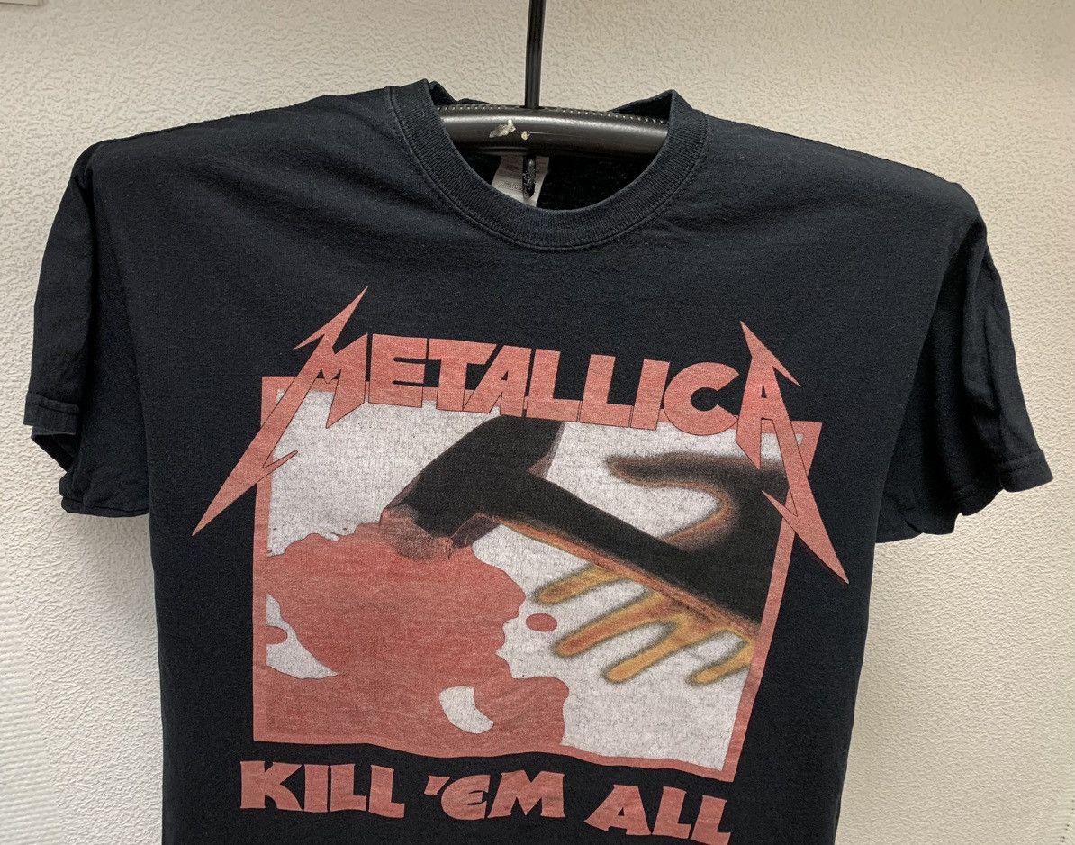 Metallica Metallica kill ‘em all vintage band rock t-shirt M sz Size US M / EU 48-50 / 2 - 3 Thumbnail