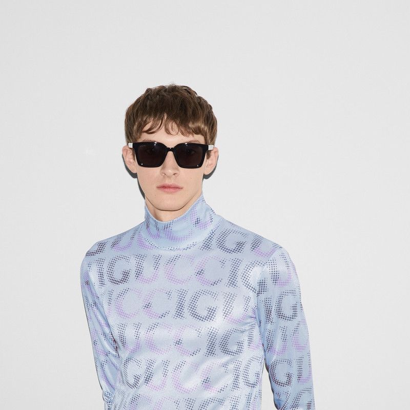 Gucci o1loc1c0226 796040 Technical Jersey T-Shirt in Blue Size US XS / EU 42 / 0 - 5 Thumbnail