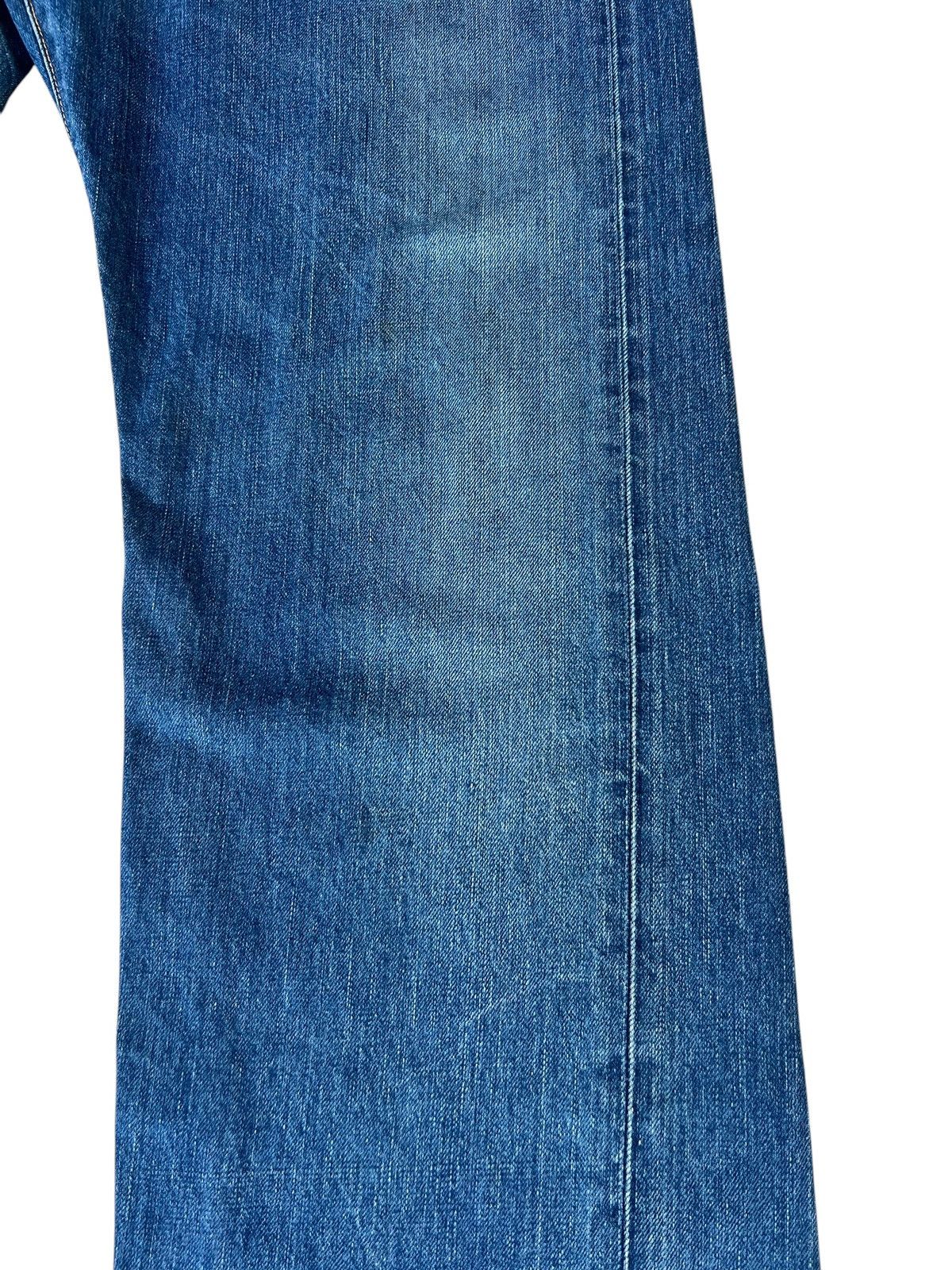 Lee × Vintage 90s Lee Cowboy Union Made Mud Denim Selvedge Jeans Size US 36 / EU 52 - 12 Thumbnail