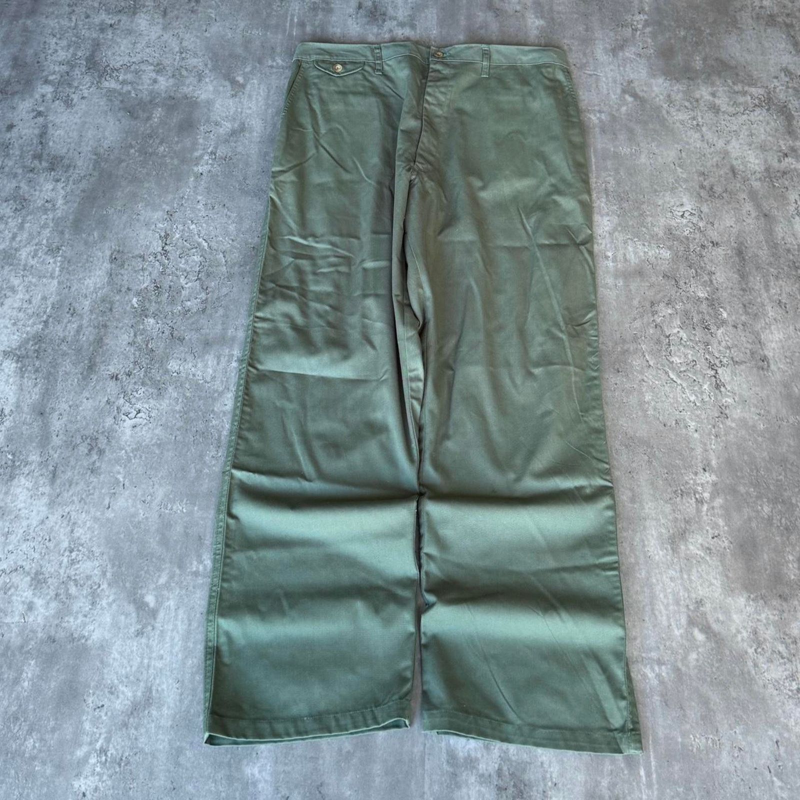 JNCO × Vintage Vintage Y2K Tonal Green Baggy Chino Grunge Opium Pants Size US 38 / EU 54 - 1 Thumbnail
