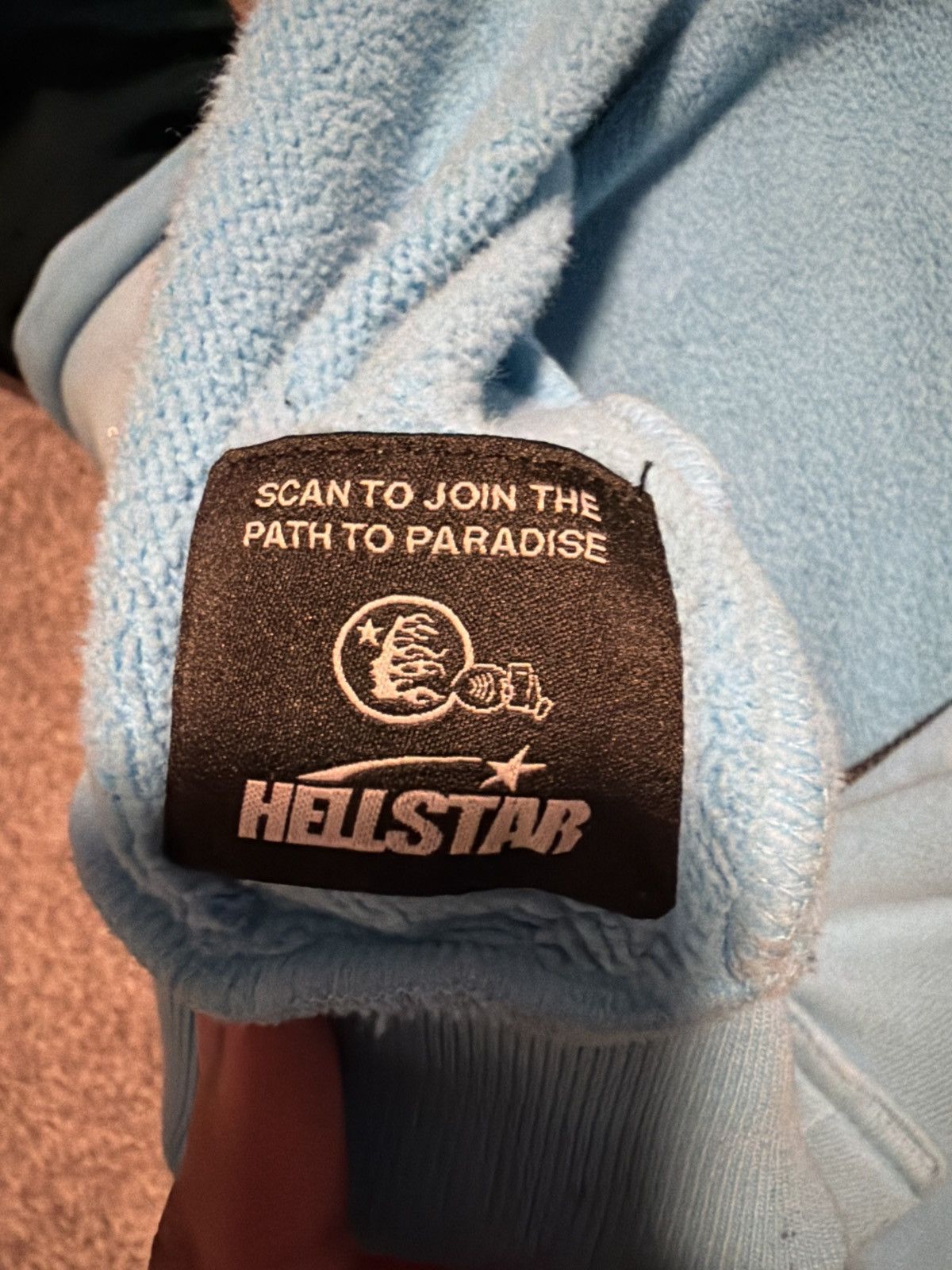HELLSTAR Hellstar Studios Zip Hoodie - Blue Variant Size US XS / EU 42 / 0 - 7 Thumbnail