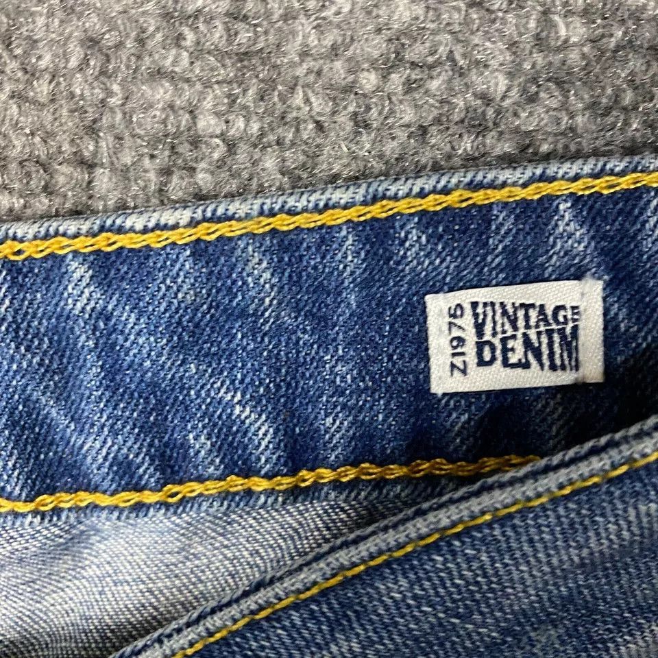 Vintage × Zara Zara Vintage Denim Jeans Women's Size 2 Ripped (28x29) Size 26" / US 2 / IT 38 - 9 Thumbnail
