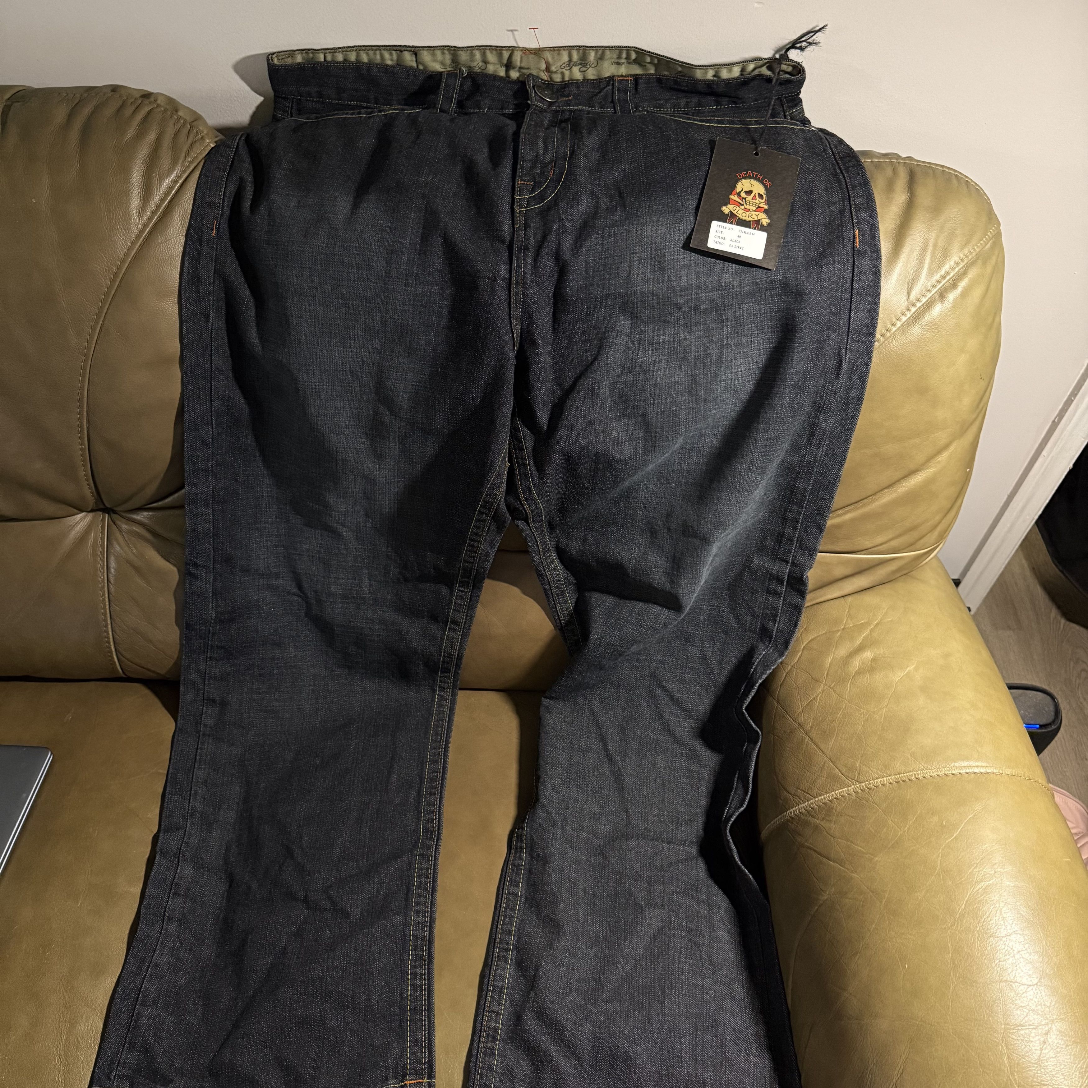 Ed Hardy Ed Hardy Y2K Vintage Jeans NEW 40x34 Size US 40 / EU 56 - 1 Thumbnail