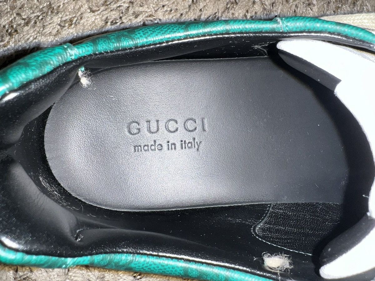 Gucci Gucci GG Rhyton Green Black Size US 11.5 / EU 44-45 - 9 Thumbnail