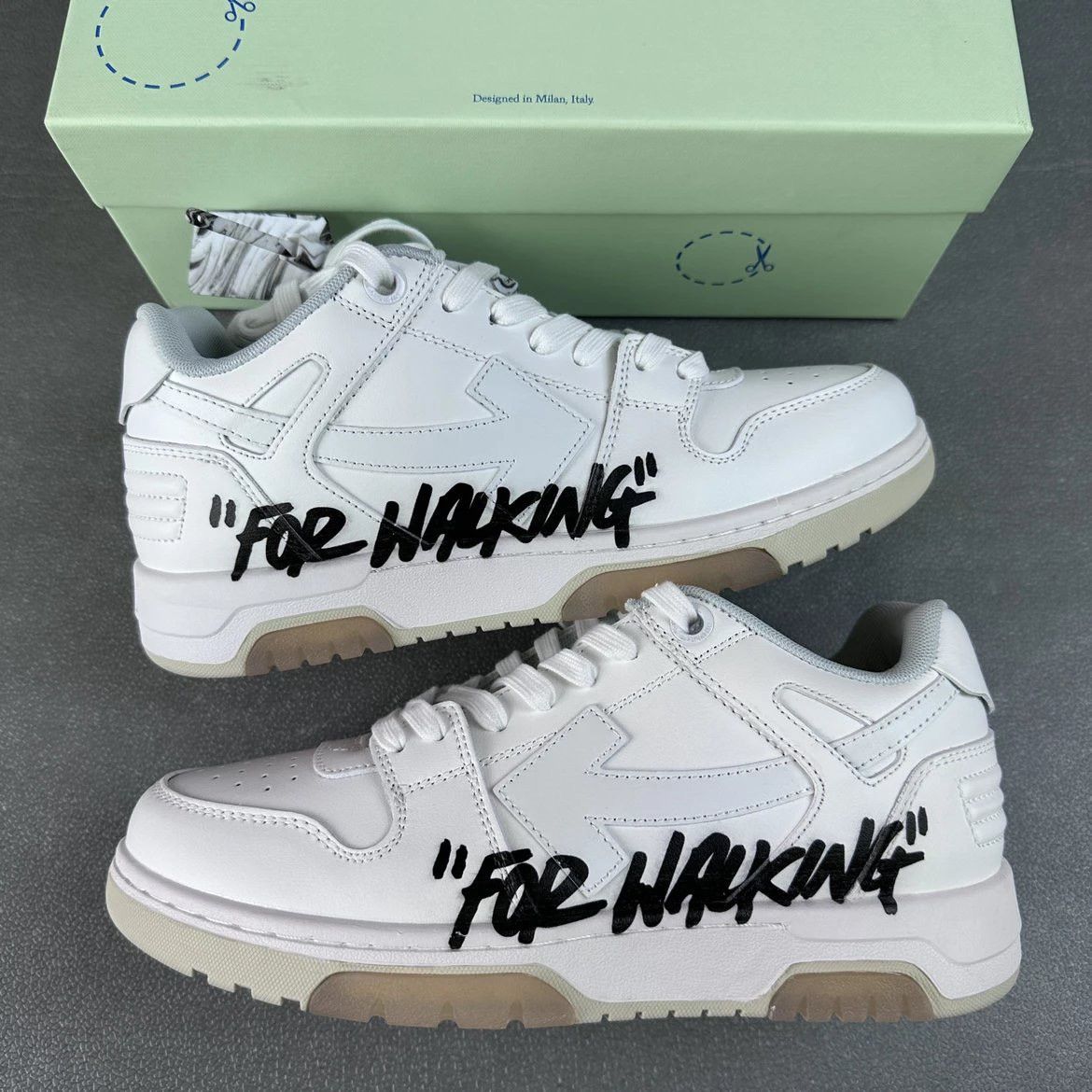 Off-White Off-White Out Of Office “For Walking” Sneakers Size US 8.5 / EU 41-42 - 1 Thumbnail