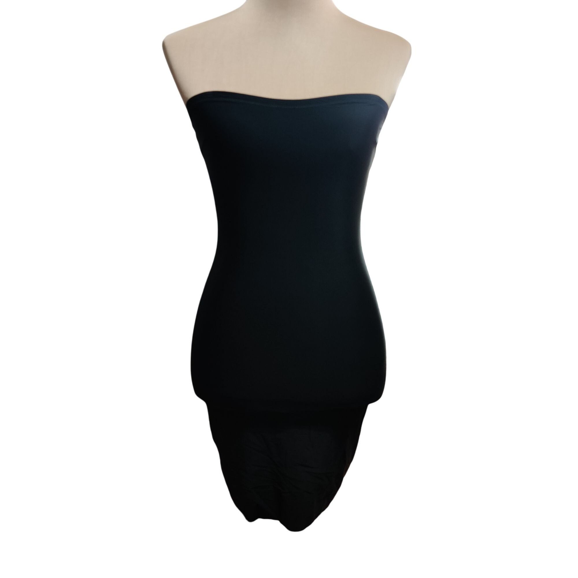 Spanx Assets by Spanx M Black Strapless Shaping Slip Tube Dress Li Size ONE SIZE - 1 Thumbnail