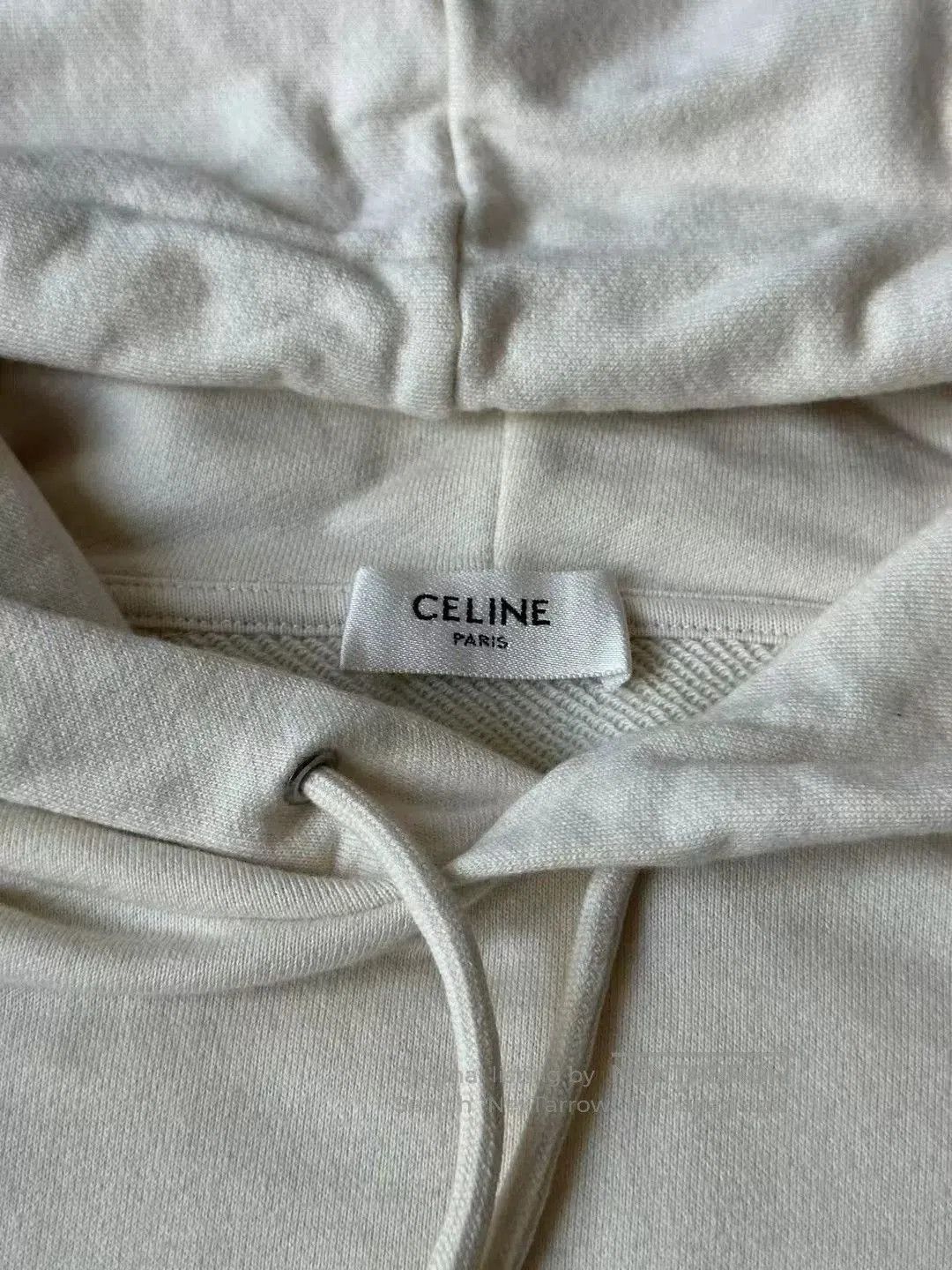 Celine celine beige logo hoodie. Size US M / EU 48-50 / 2 - 2 Thumbnail