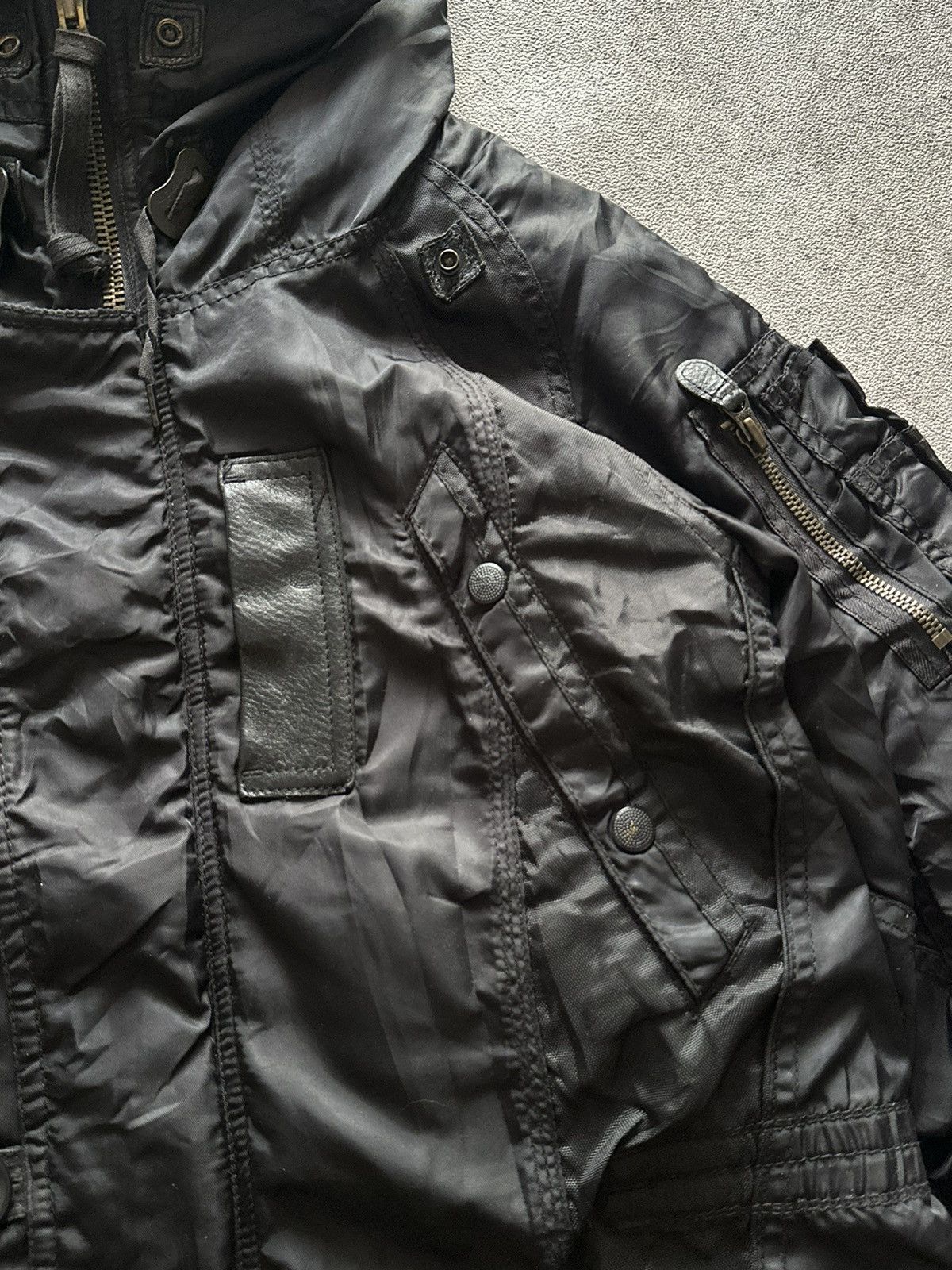 GOA 2000s Goa Apocalypse Style Bono Jacket Mix Leather Lgb Style Size US M / EU 48-50 / 2 - 4 Thumbnail