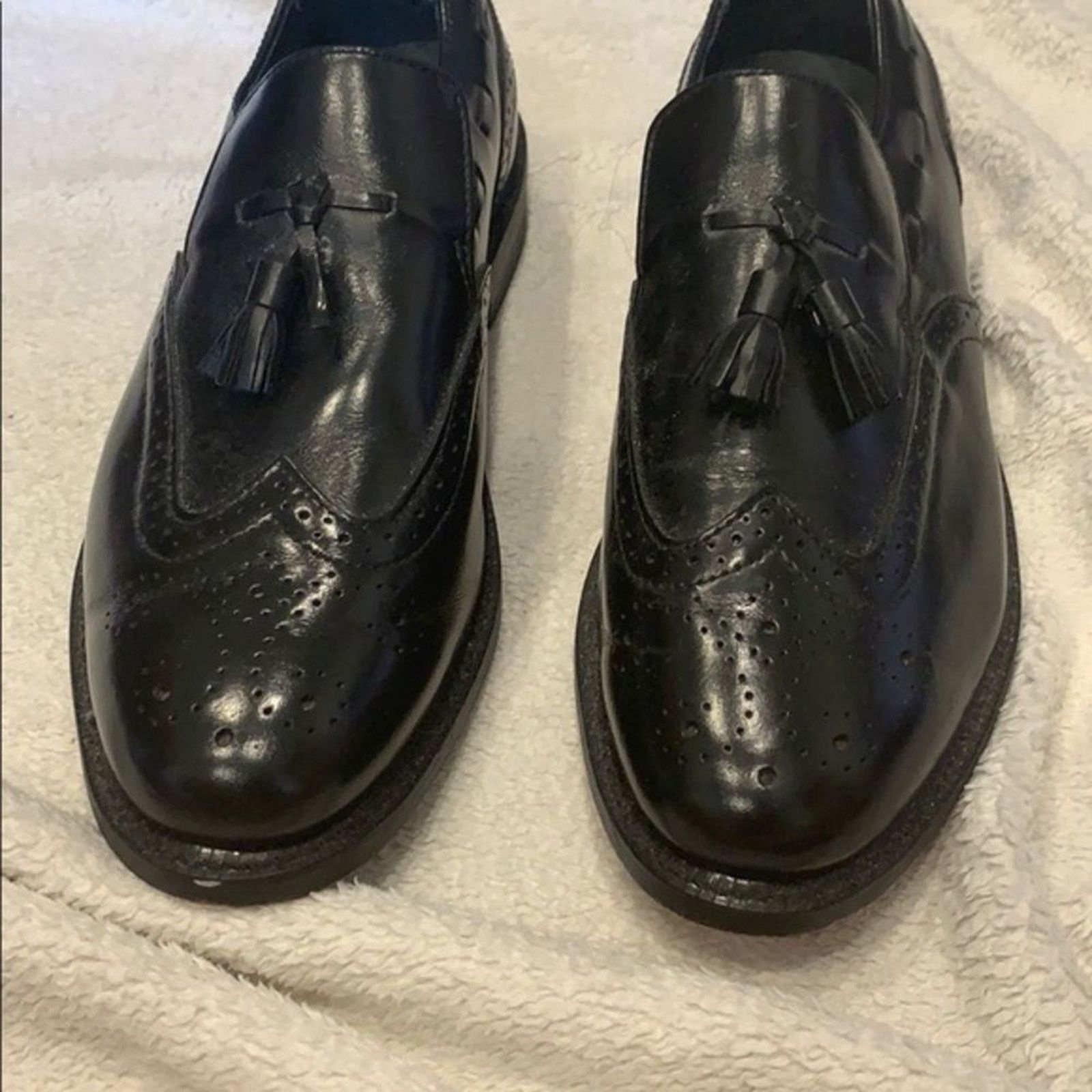 Other Executive Imperial Black Oxford Leather Shoes | Sz 10 Size US 10 / EU 43 - 3 Thumbnail