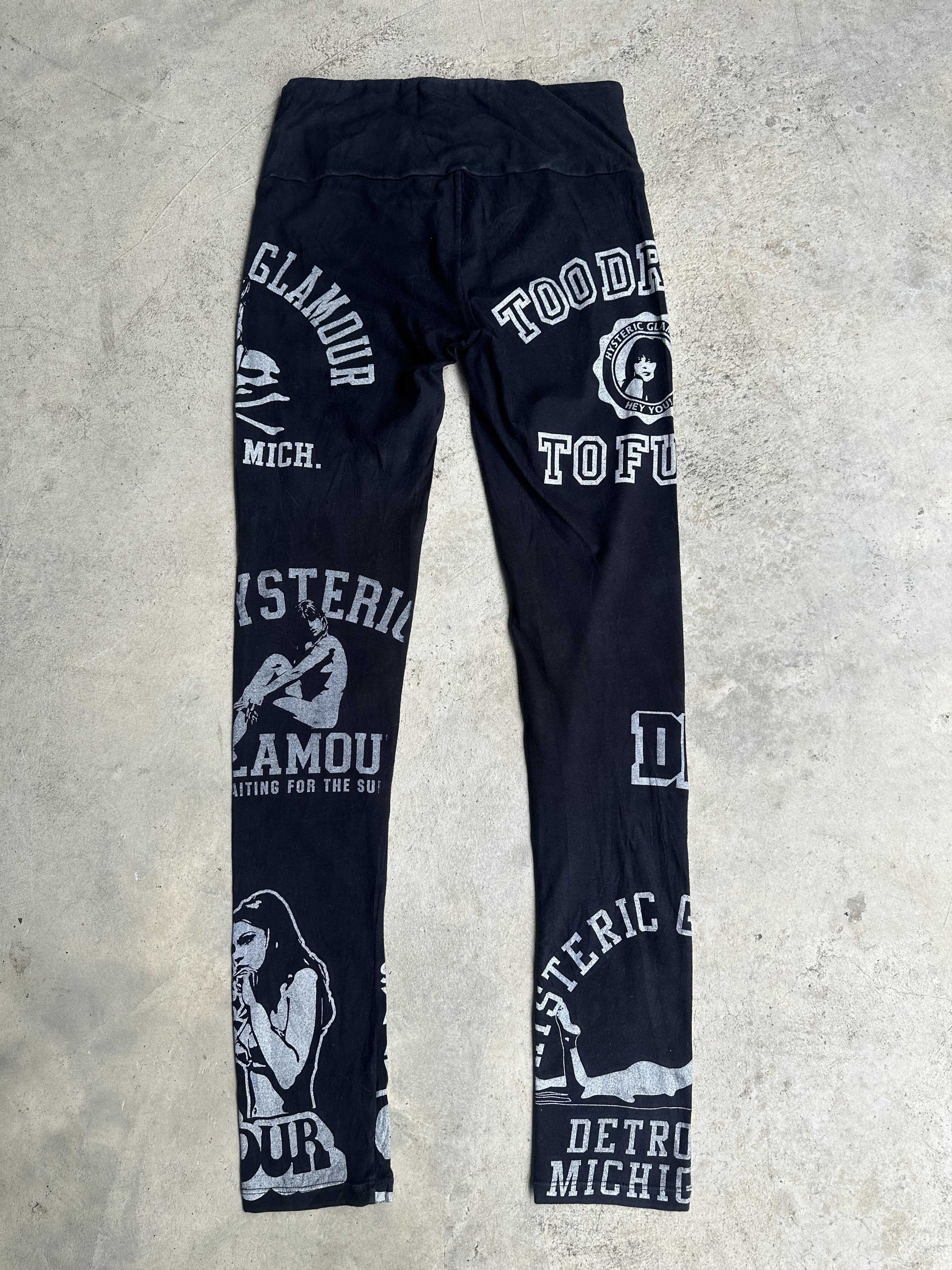 Hysteric Glamour Hysteric Glamour Printed Leggings Pant Size 28" / US 6 / IT 42 - 4 Thumbnail