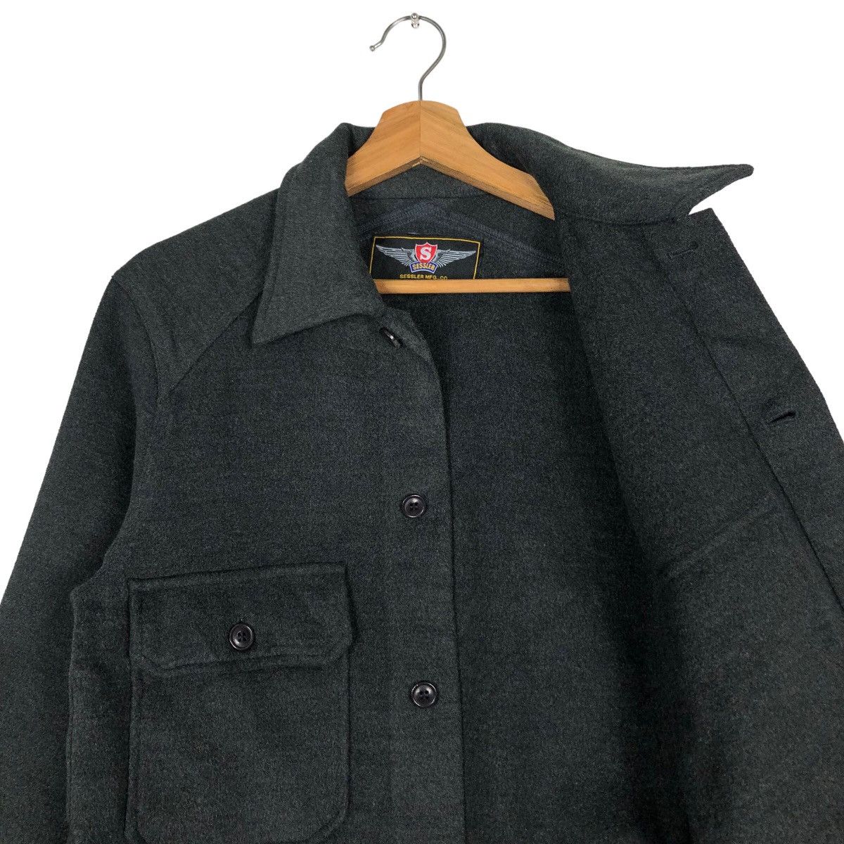 Japanese Brand 🔥Vintage Big Pockets Biker Jacket Sessler Mfg Co. Japan Size US M / EU 48-50 / 2 - 12 Thumbnail