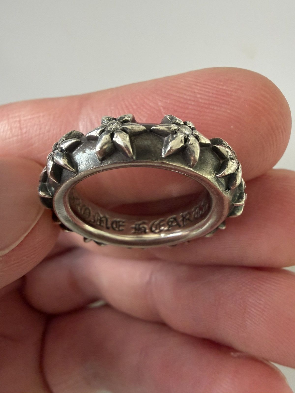 Chrome Hearts Diamonds Chrome hearts star band ring Size ONE SIZE - 4 Thumbnail