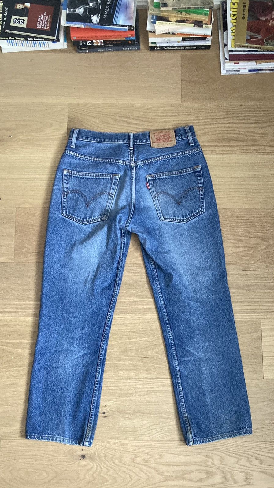 Levi's × Vintage Rare y2k Levi’s 582 straight leg denim Size US 32 / EU 48 - 2 Thumbnail