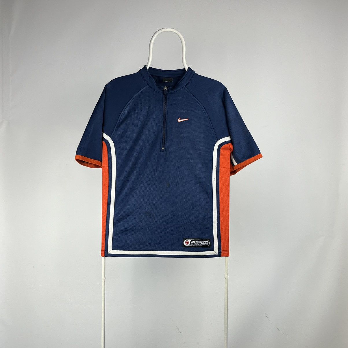 Nike Nike 1/4 zip jersey basketball 90s size Small Size US S / EU 44-46 / 1 - 1 Thumbnail