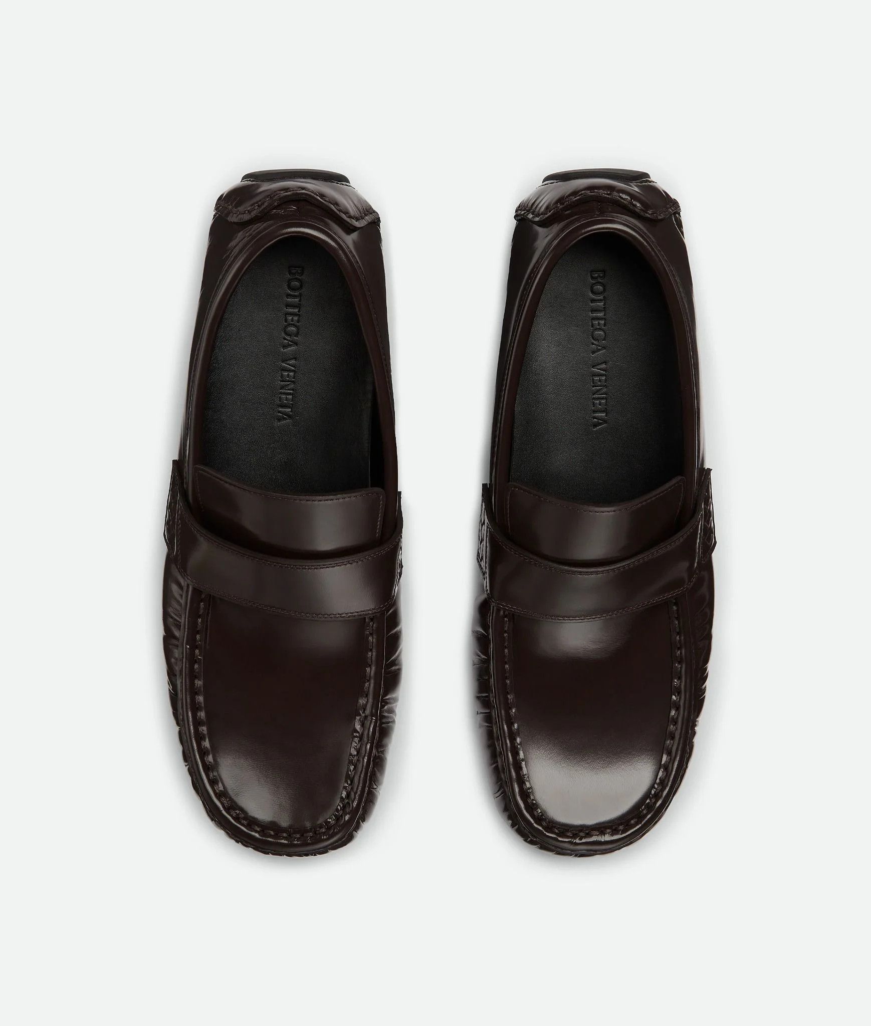 Bottega Veneta o1bcso1str0824 Ride Driver Loafer in Brown Size US 10 / EU 43 - 5 Thumbnail