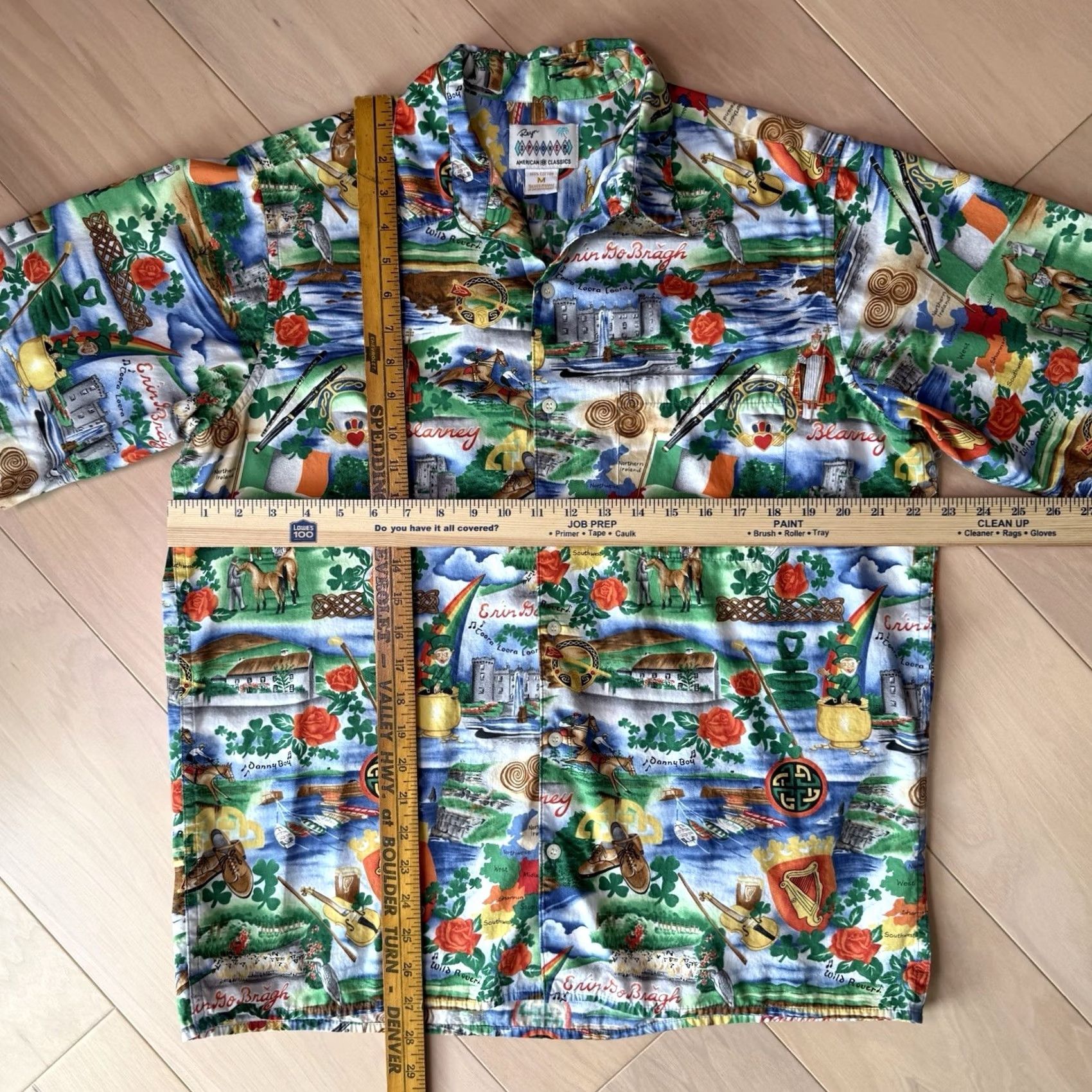 Reyn Spooner Reyn Spooner St Patricks Day Shirt Multicolor Ireland Irish Short Sleeve Party M Size US M / EU 48-50 / 2 - 2 Thumbnail