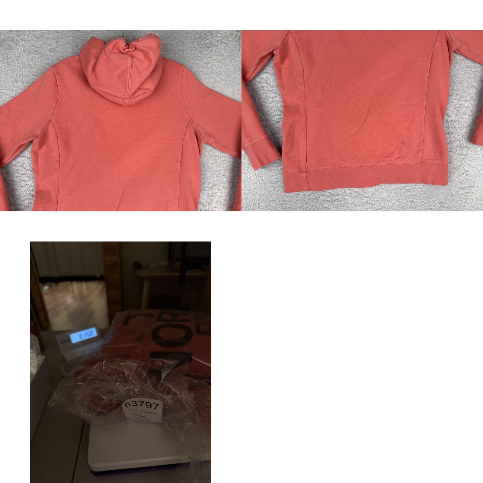 The North Face The North Face Hoodie Womens Large Pink Vertical Logo Fleece Sweatshirt Hike Size L / US 10 / IT 46 - 9 Thumbnail