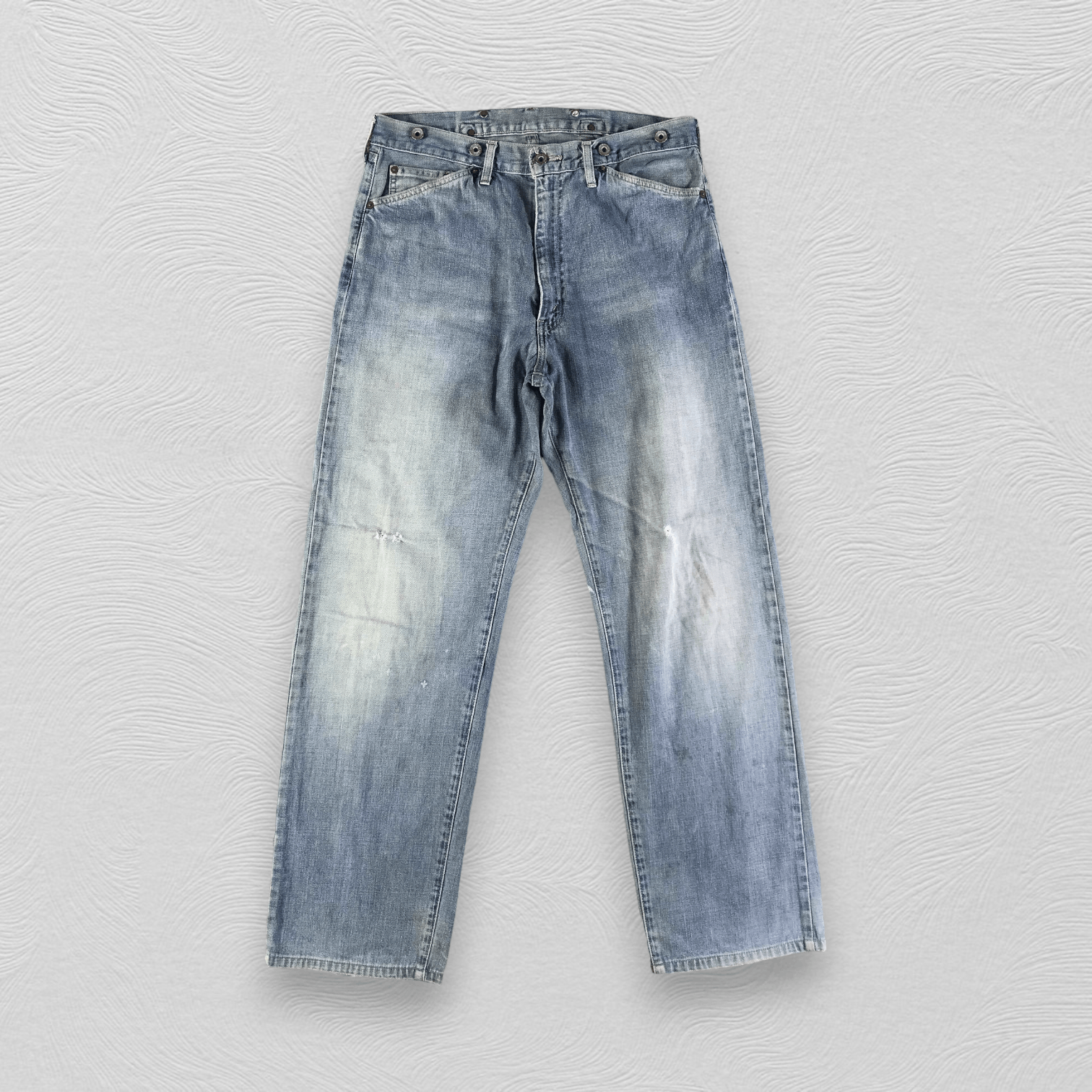 Levi's Vintage 90s Levis Jeans Medium Wash Denim KJ2229 Size US 33 - 2 Thumbnail