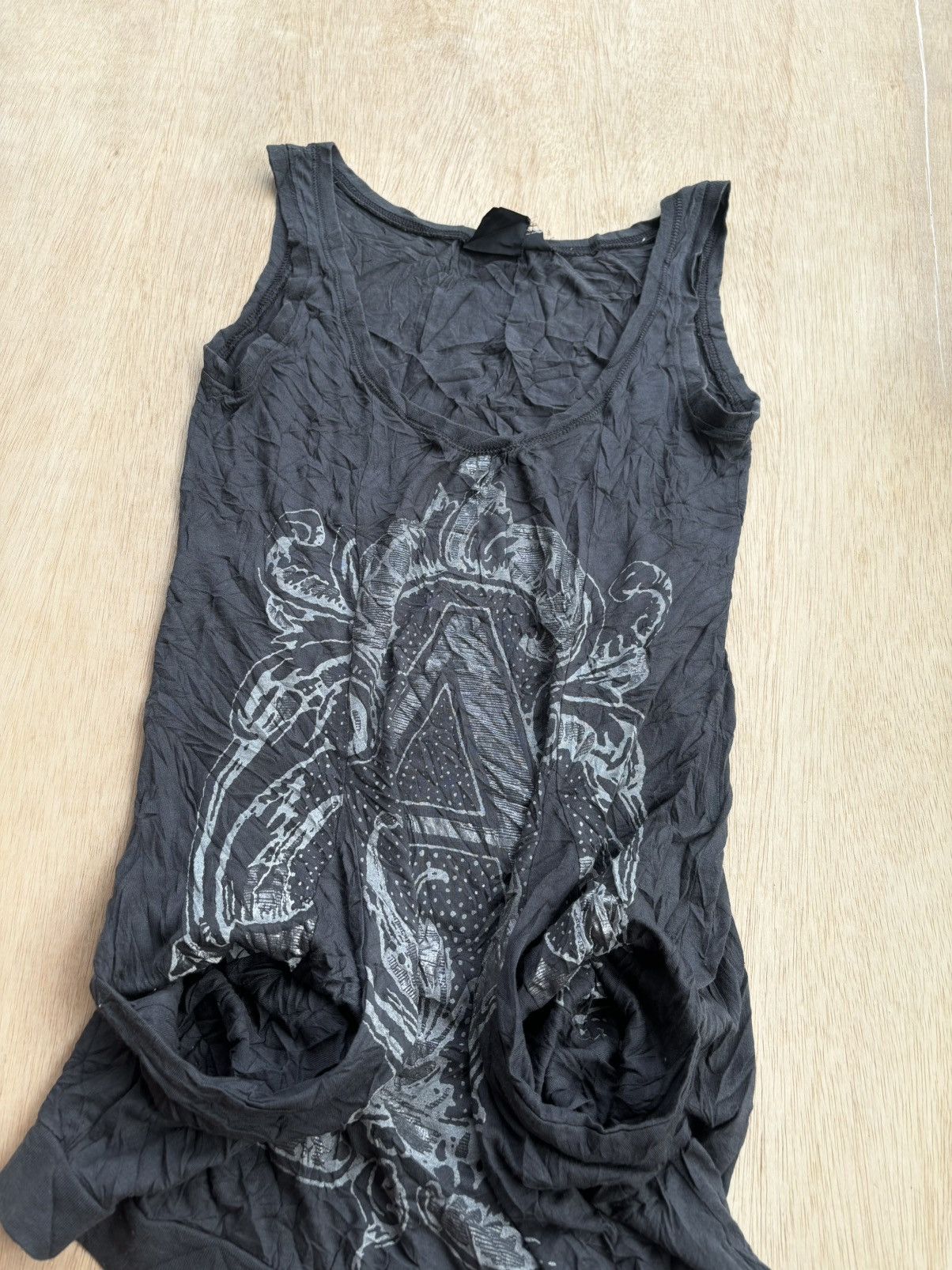 Hysteric Glamour × If Six Was Nine × Japanese Brand Y2k Jeans MNG A Logo Ifsixwasnine Punk style Tank top Size ONE SIZE - 5 Thumbnail