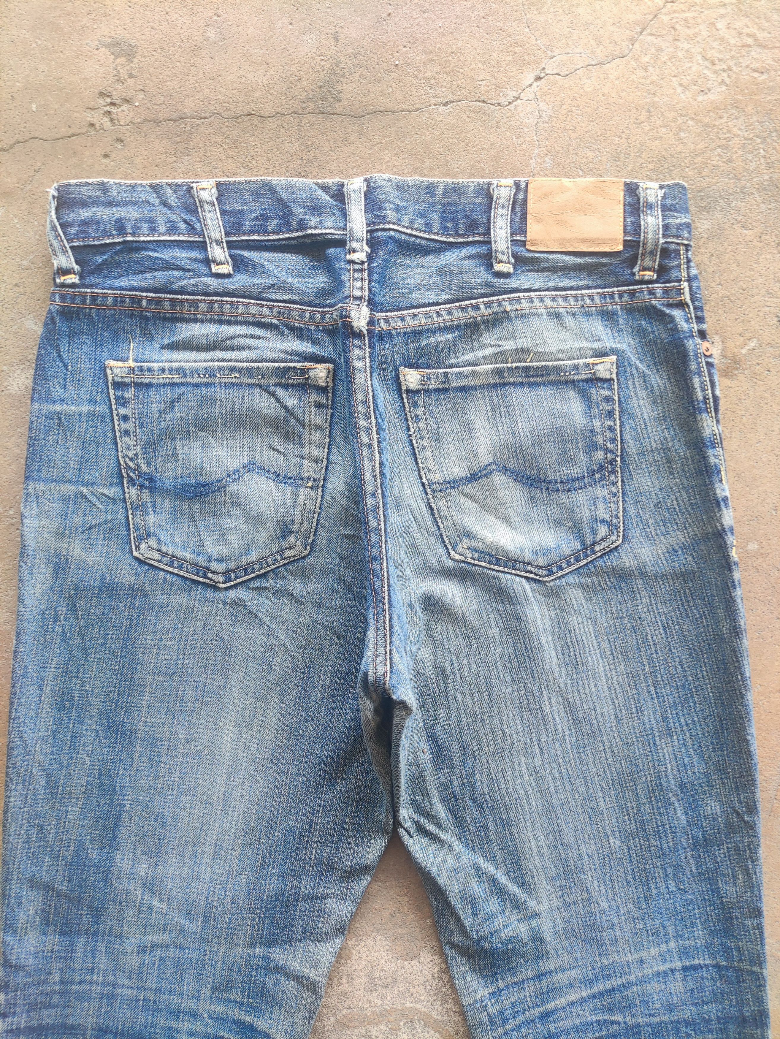 Japanese Brand × Jean × Vintage Vintage Caqu Japan Brand Distressed Jean Faded Pants Ripped Size US 33 - 9 Thumbnail