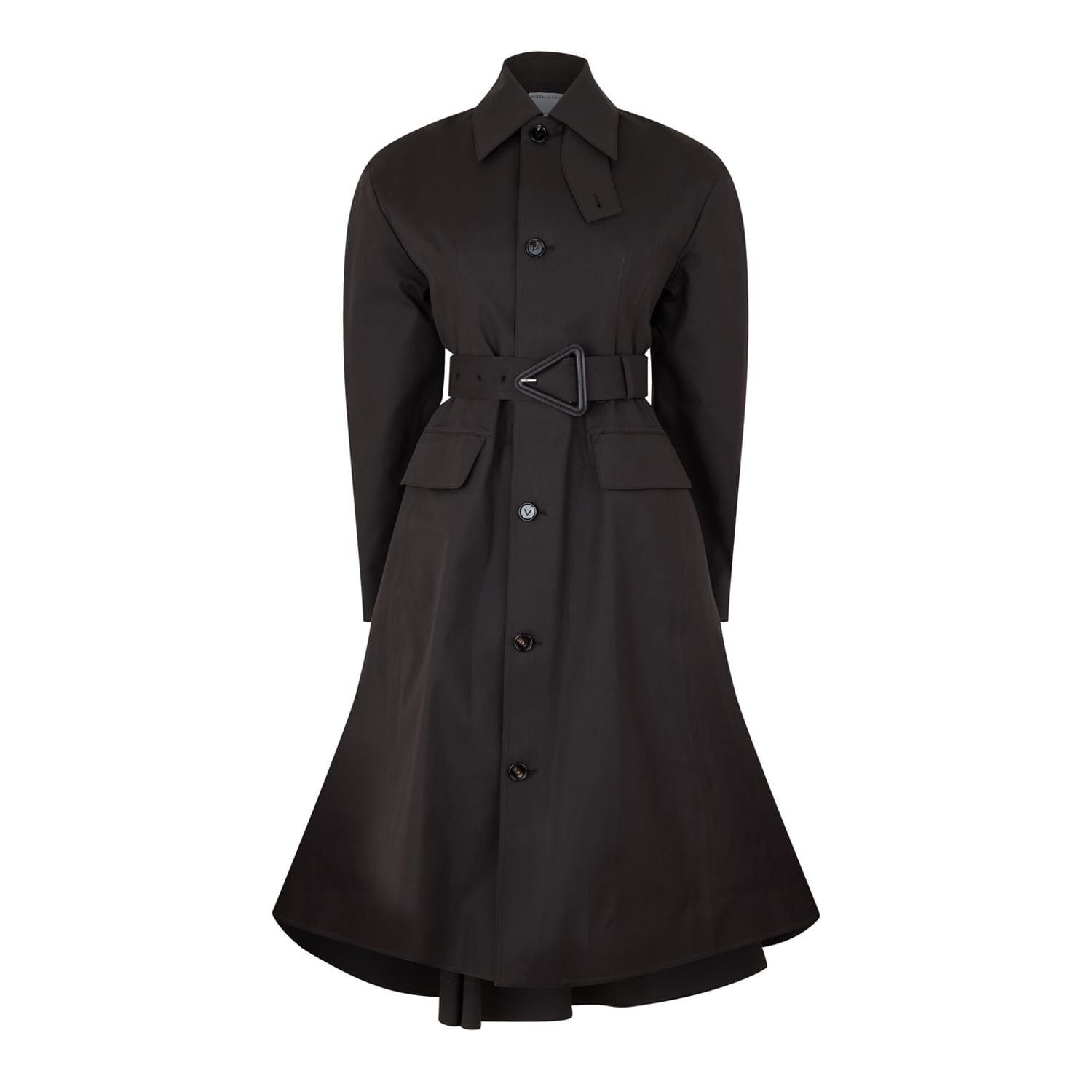 Bottega Veneta Bottega Veneta Relaxed Fit Coat in Neutral Size XXS / US 00 / IT 34 - 1 Thumbnail