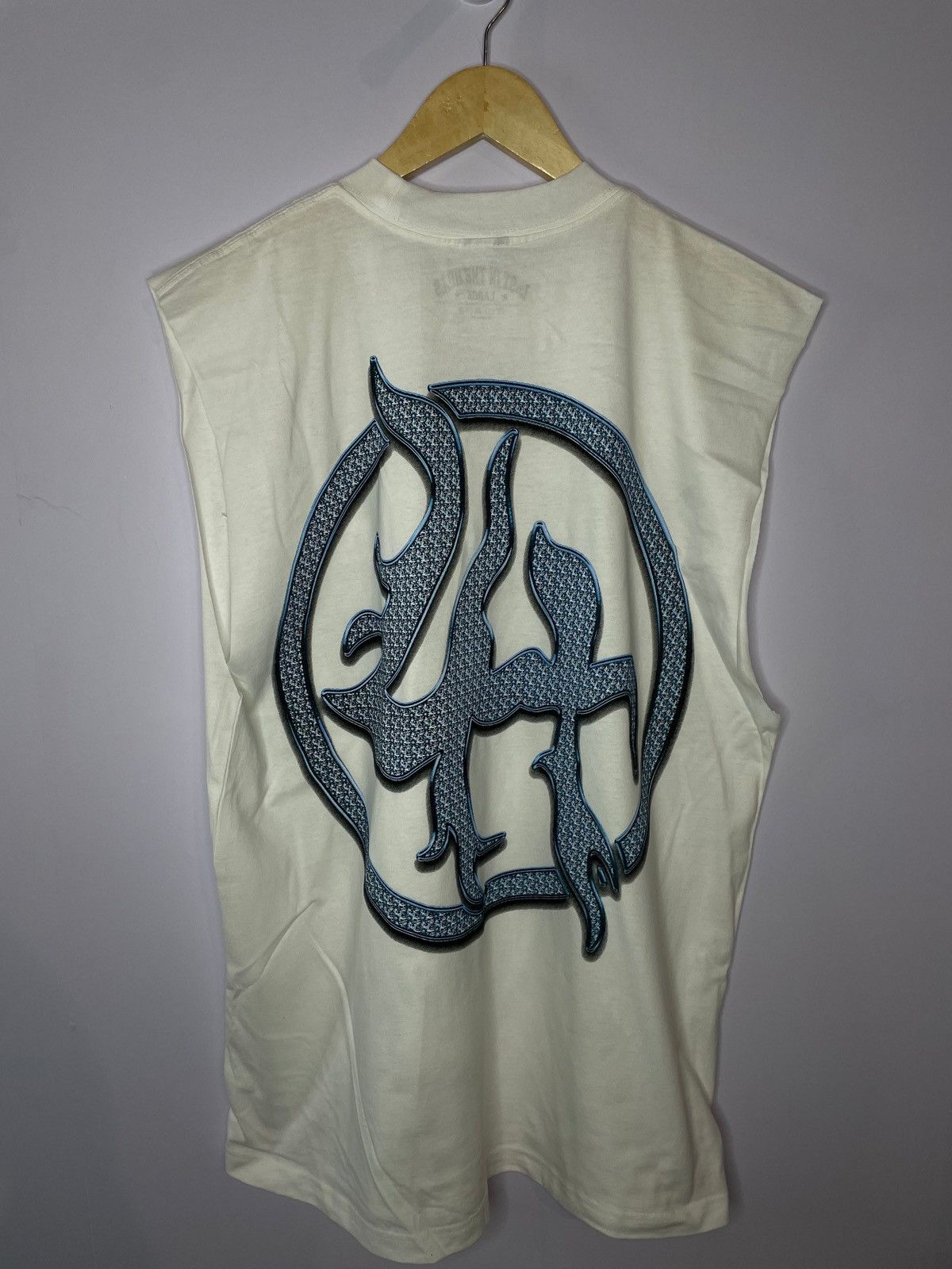 Lost hills Lost Hills Flames Muscle Tee White Size US S / EU 44-46 / 1 - 2 Thumbnail
