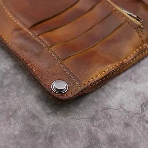 Jaefields Handmade Cow Leather Mens Wallets Size ONE SIZE - 4 Thumbnail