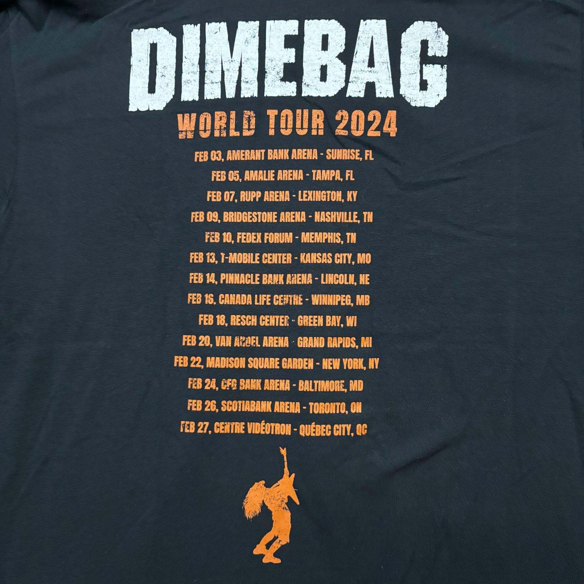 Other Dimebag Darrell Getcha Pull Dime World Tour Metal Tee L Size US L / EU 52-54 / 3 - 4 Thumbnail
