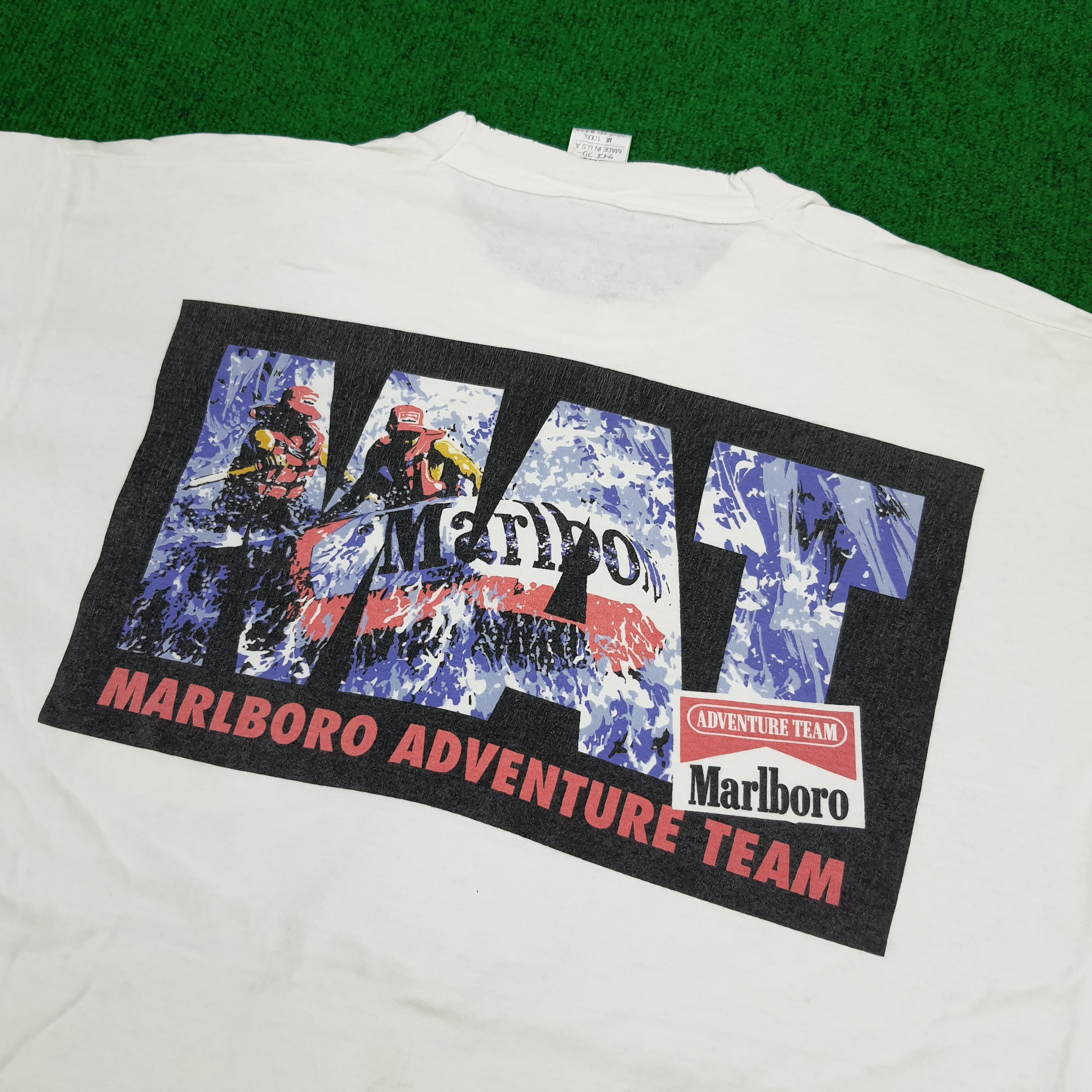 Marlboro × Marlboro Adventure Team Vintage MAT Marlboro Adventure Team T-shirt Size US XL / EU 56 / 4 - 2 Thumbnail