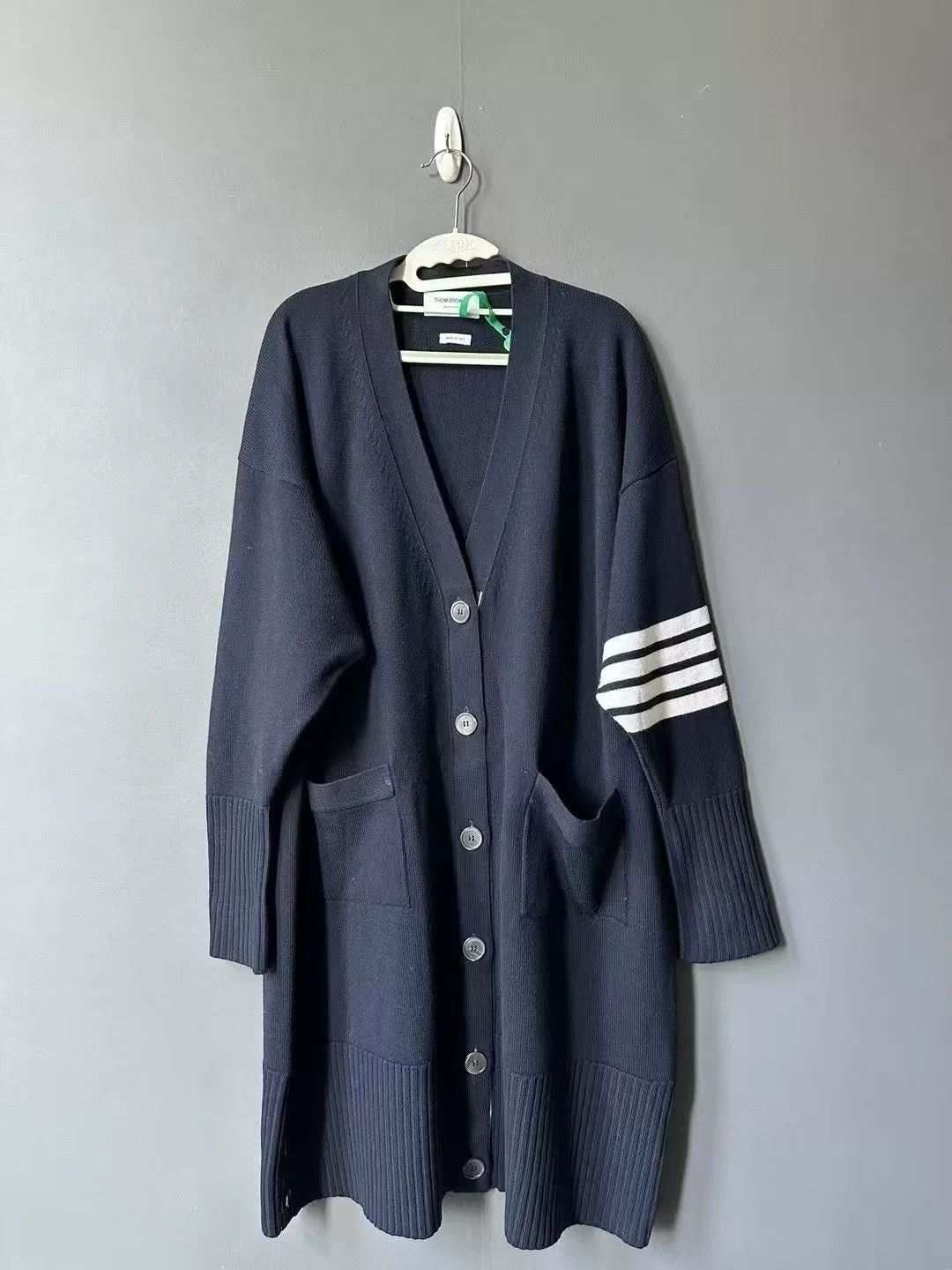 Thom Browne thom browne long wool cardigan Size US M / EU 48-50 / 2 - 1 Thumbnail
