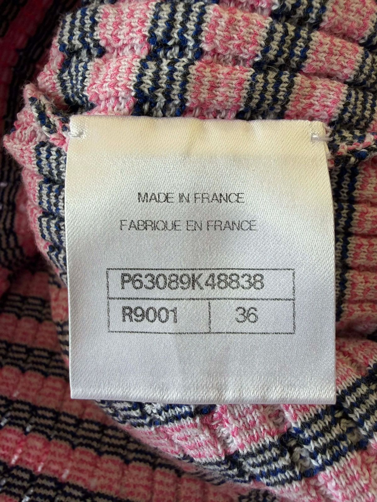 Chanel Chanel Stripped Multicolor Cardigan Size XS / US 0-2 / IT 36-38 - 9 Thumbnail