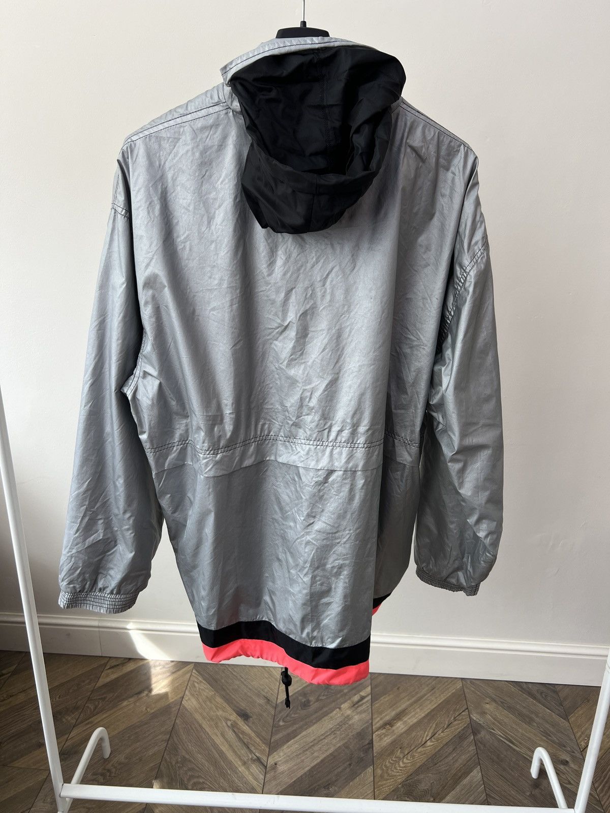 Mercedes-Benz Vintage Mercedes Benz Racing Windbreaker Silver Jacket Size US L / EU 52-54 / 3 - 12 Thumbnail