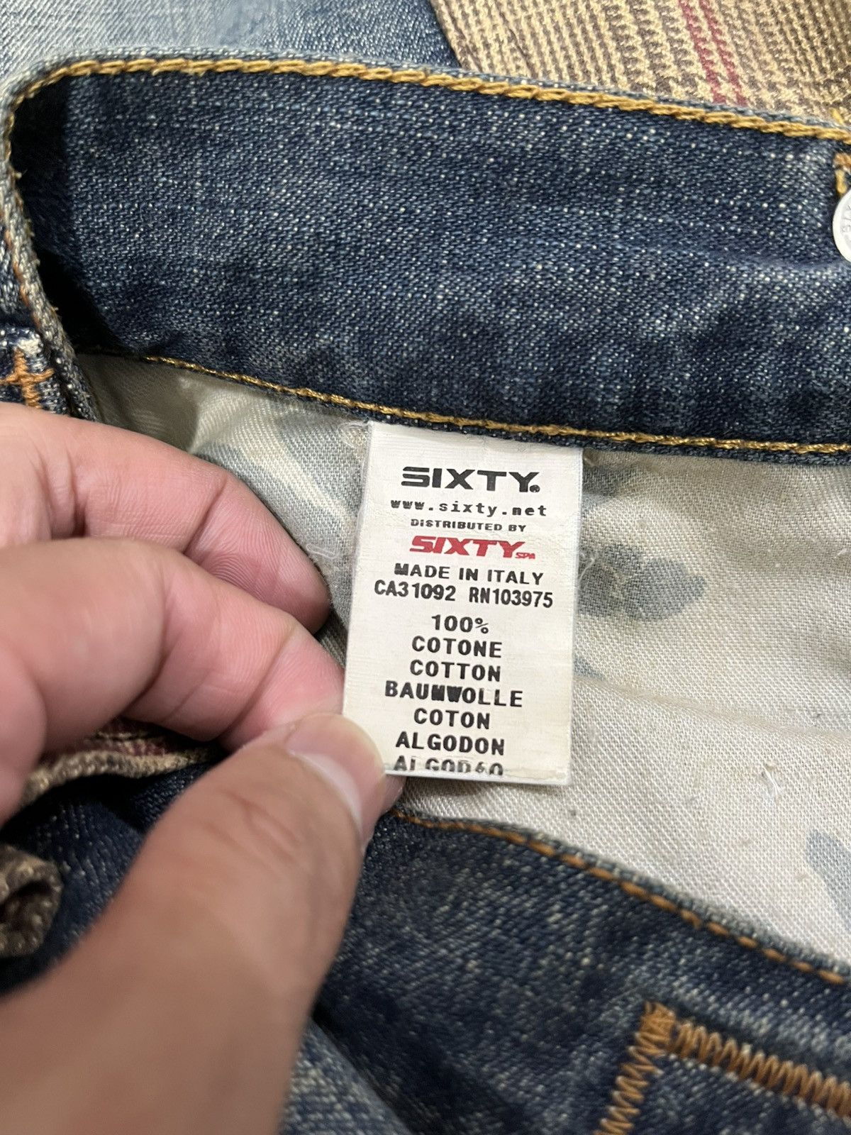 Hysteric Glamour Sixty by miss sixty archive jeans Size US 30 / EU 46 - 7 Thumbnail
