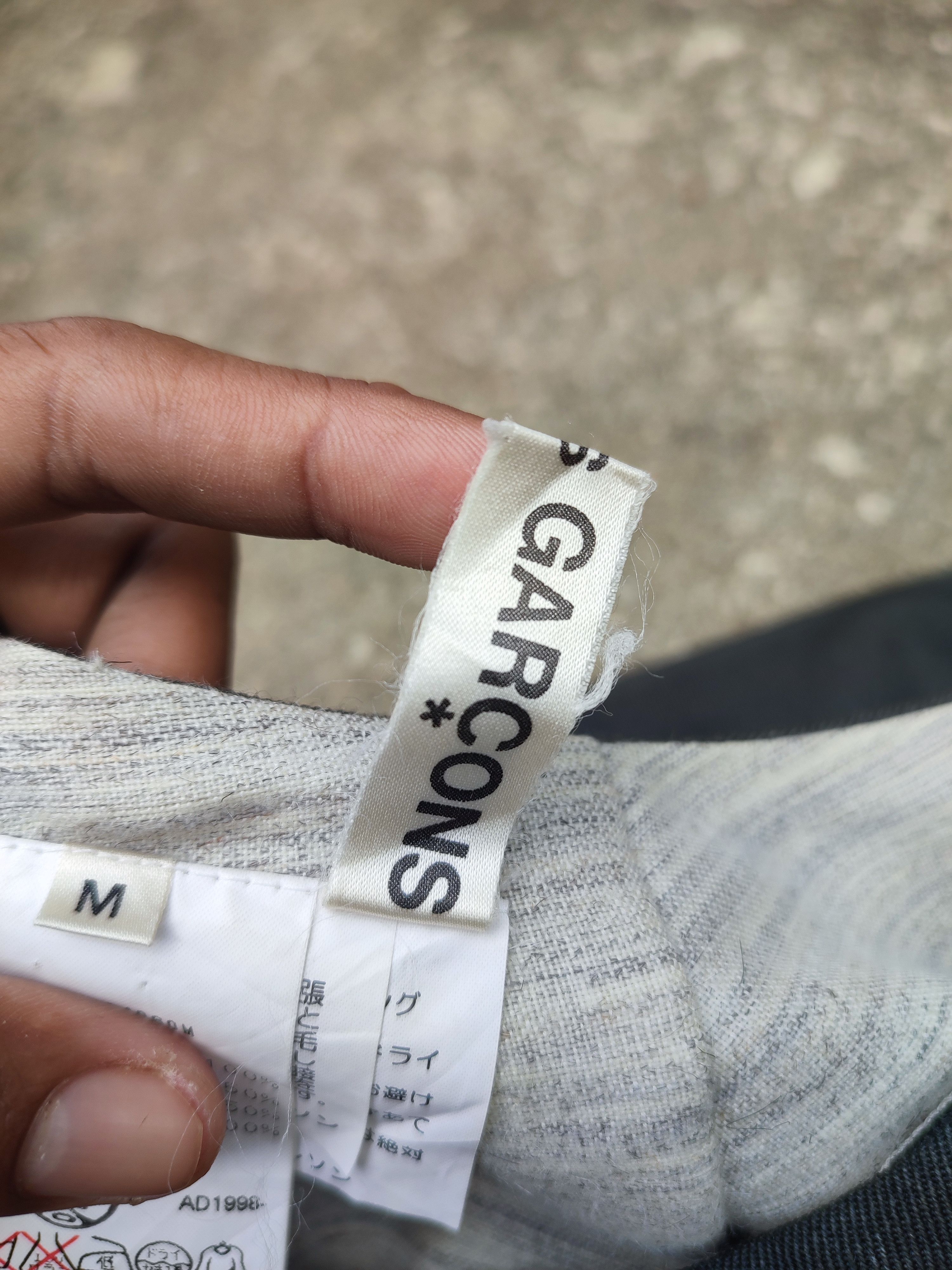 Comme des Garcons Comme des Garçons AD1998 Wool Maxi Skirt (Archive) Size 25" / US 0 / IT 36 - 16 Thumbnail
