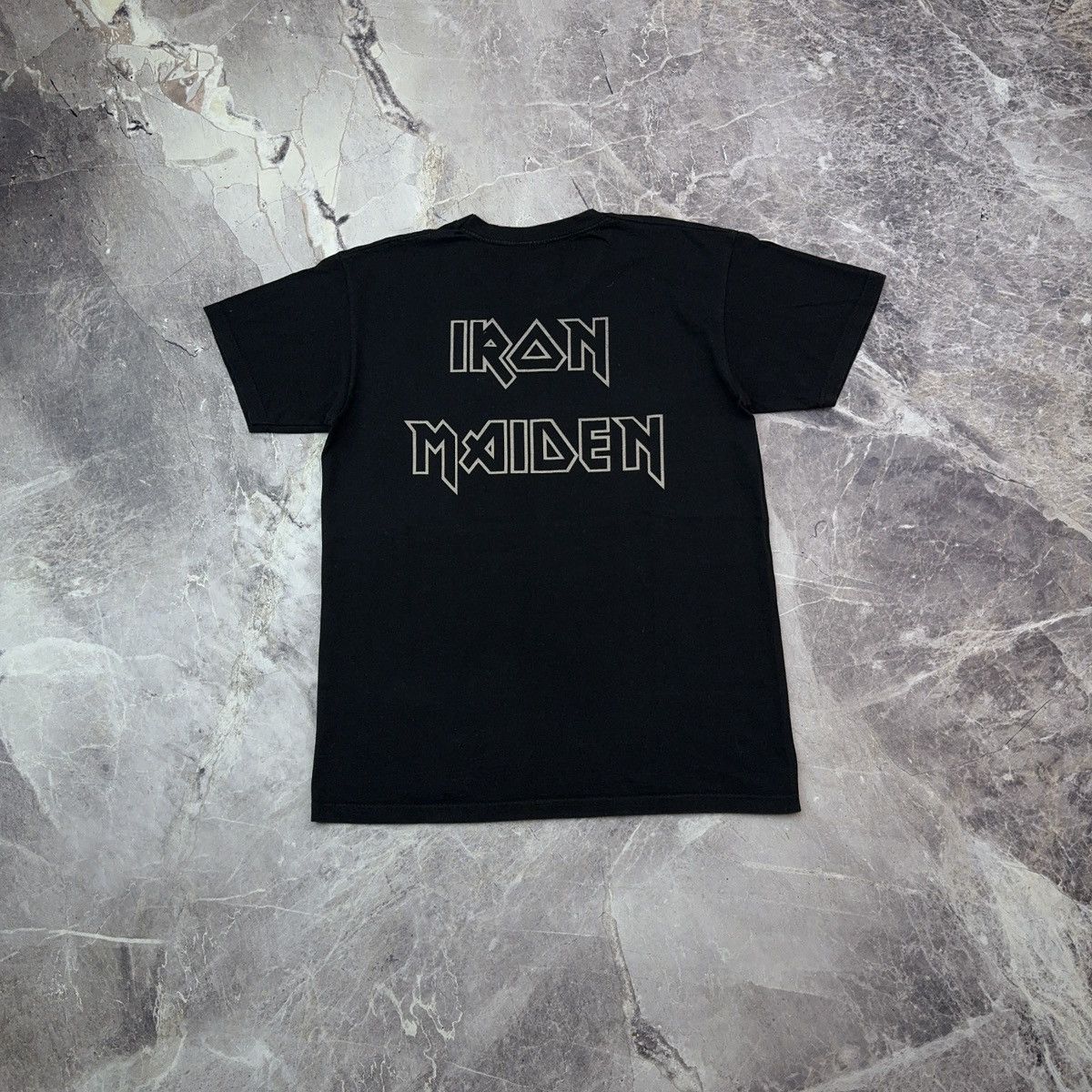 Band Tees × Vintage Vintage 00s Iron Maiden Trooper Skeleton Heavy Metal Rock Size US M / EU 48-50 / 2 - 3 Thumbnail