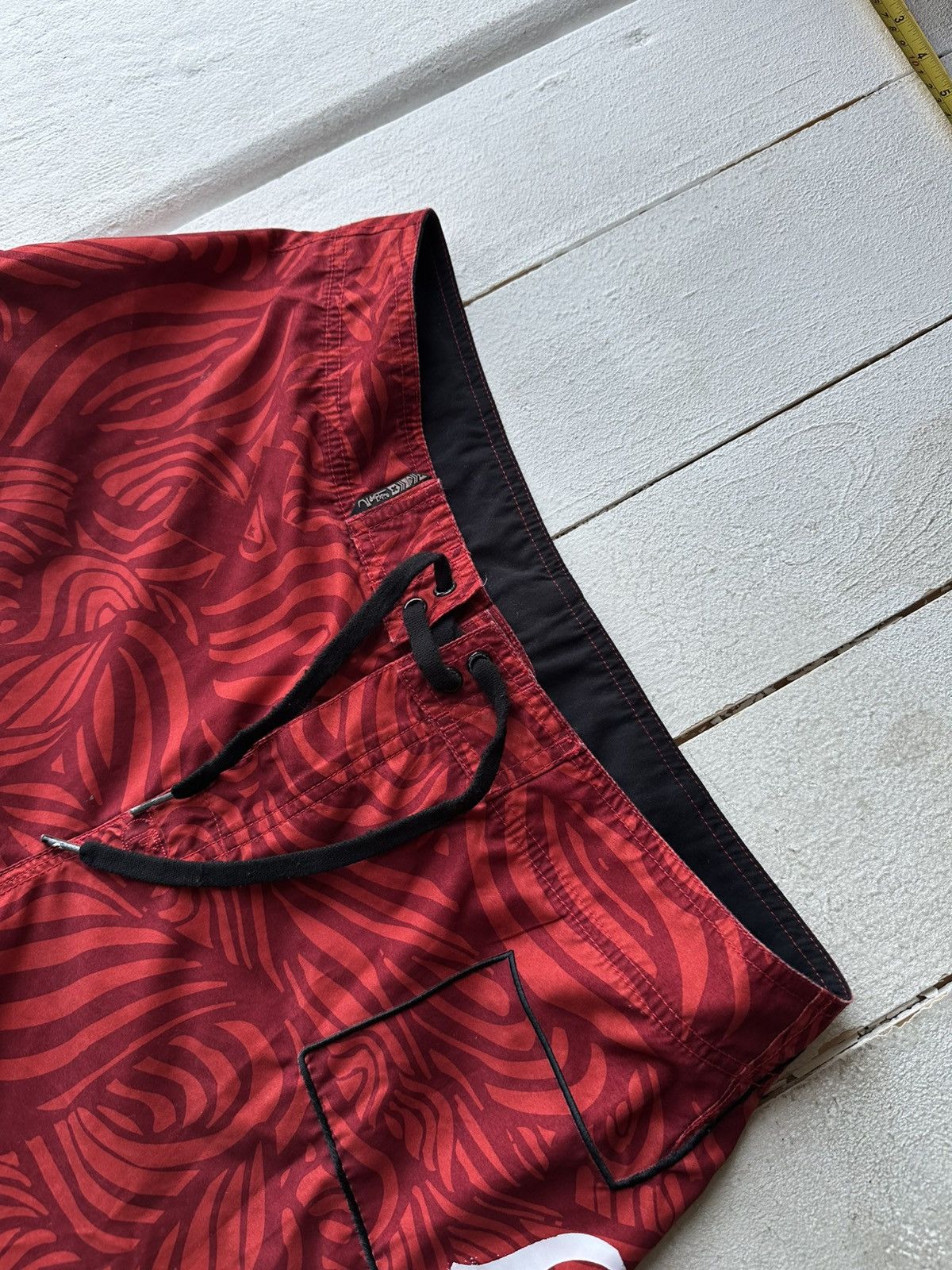 Quiksilver 🚨Vintage Quiksilver Shorts Big Logo Y2K Style 90s Surfing Size US 32 / EU 48 - 2 Thumbnail