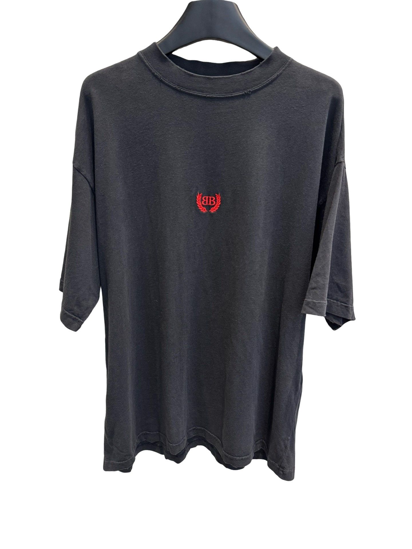 Balenciaga Balenciaga Embroidered Logo T-Shirt Size M Size US M / EU 48-50 / 2 - 1 Thumbnail