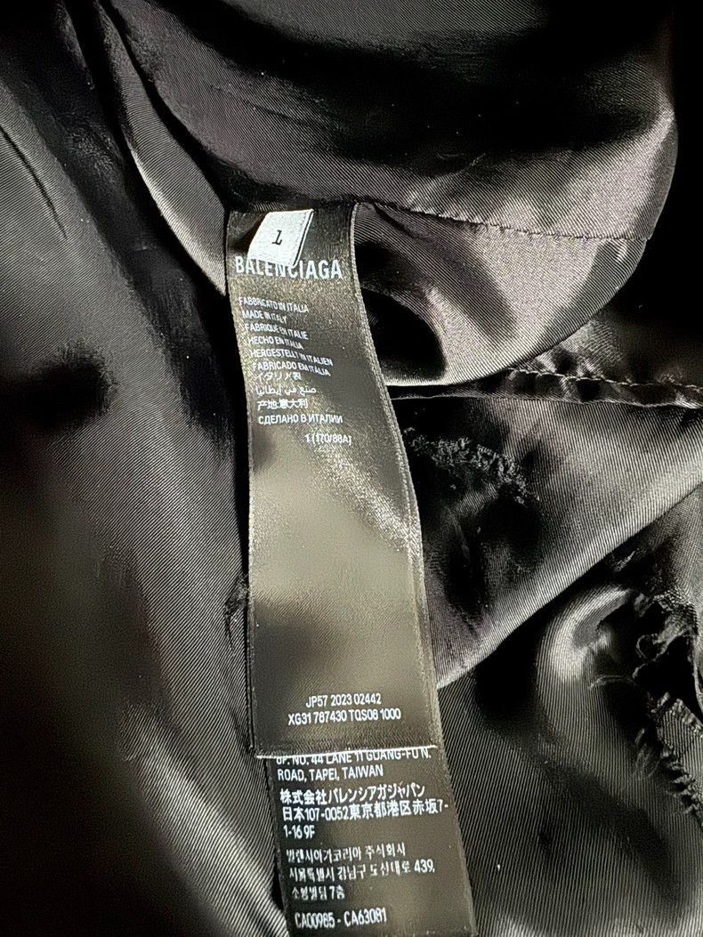 Balenciaga Balenciaga Racer Jacket Black Green Leather Size US S / EU 44-46 / 1 - 5 Thumbnail