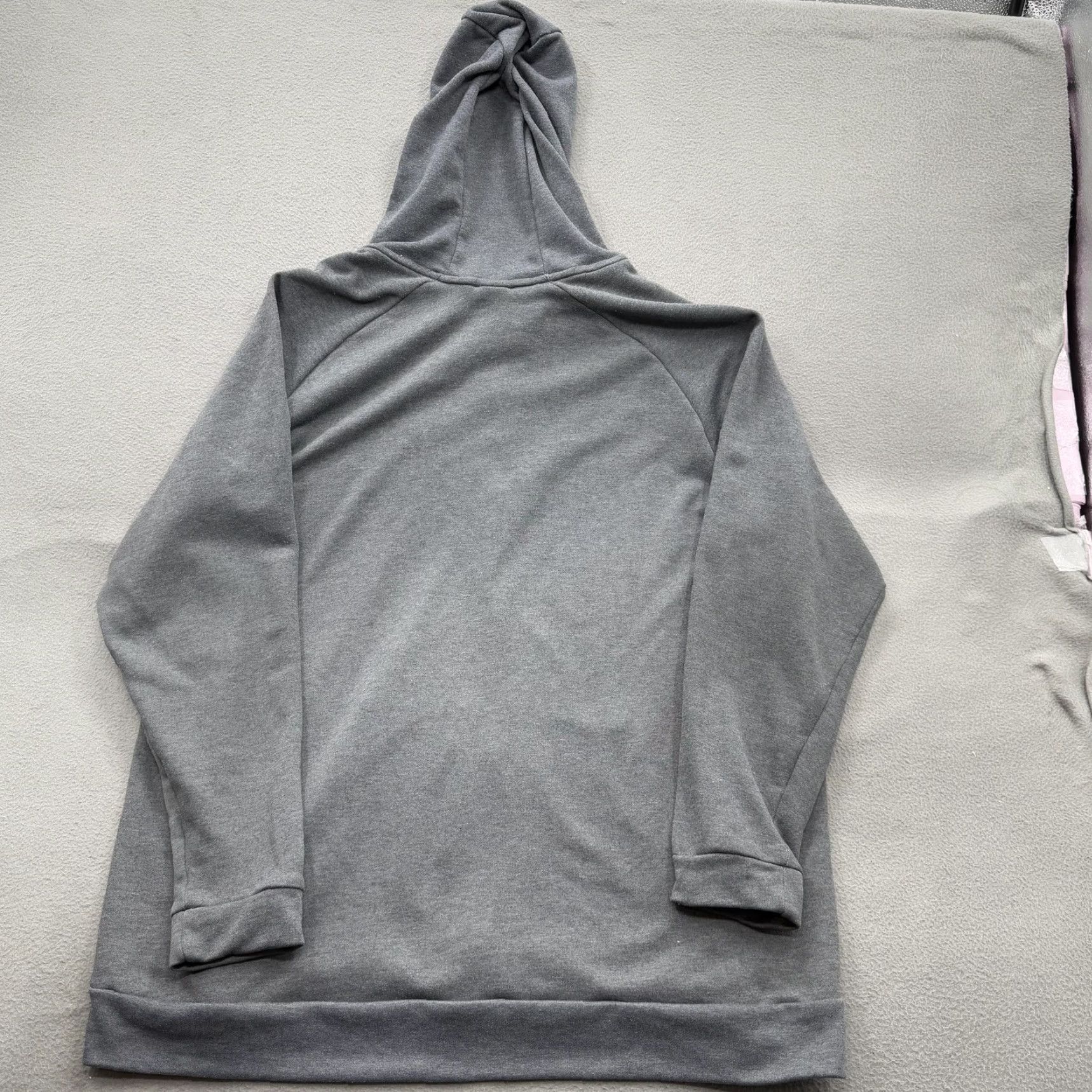 Nike Nike Dri-FIT Hoodie Mens 2XL Gray Full Zip Athletic Training Sweatshirt Workout Size US XXL / EU 58 / 5 - 2 Thumbnail