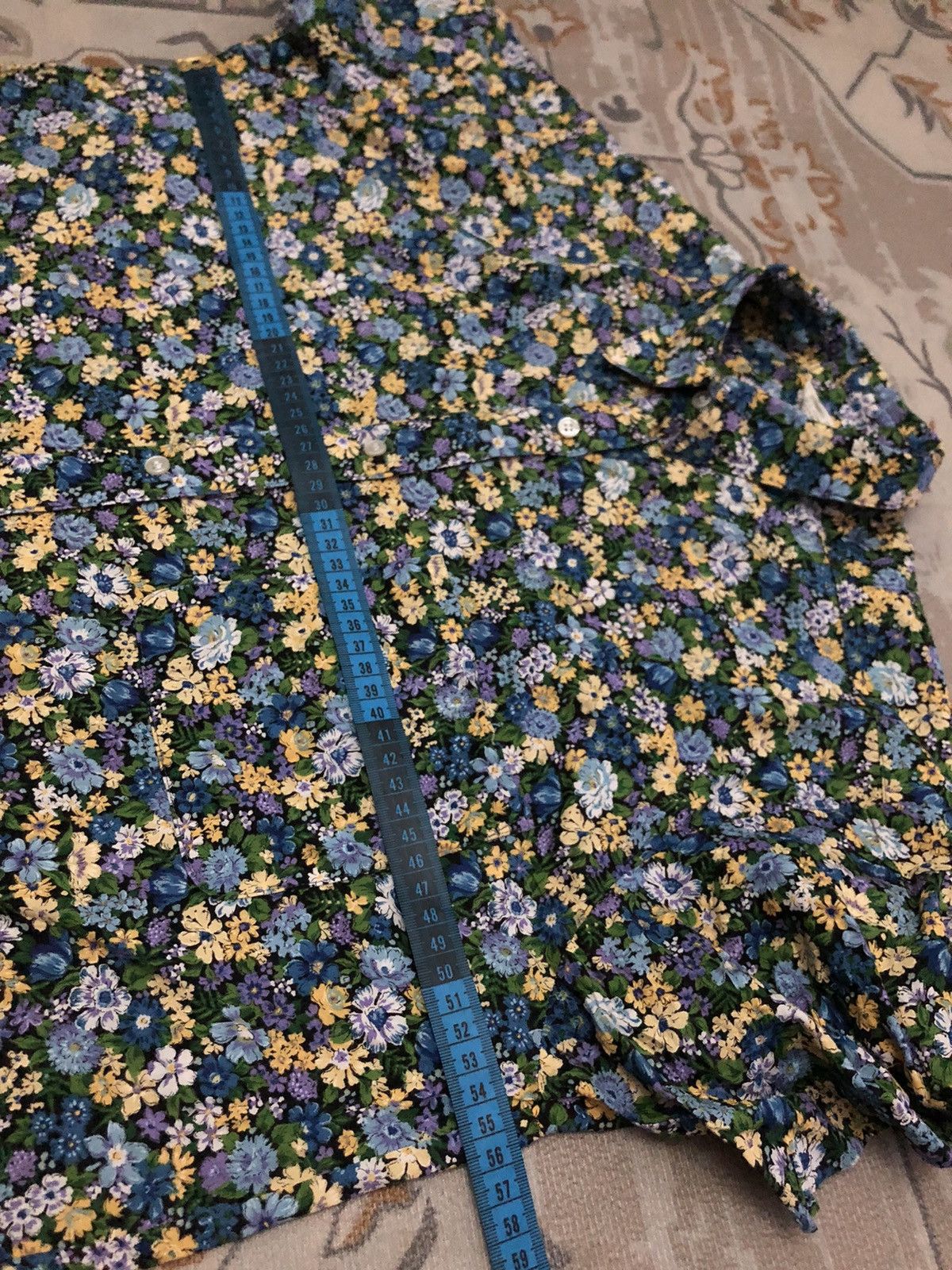 Japanese Brand Gsenbarg Floral Pattern Women Button Up Shirt Size S / US 4 / IT 40 - 9 Thumbnail