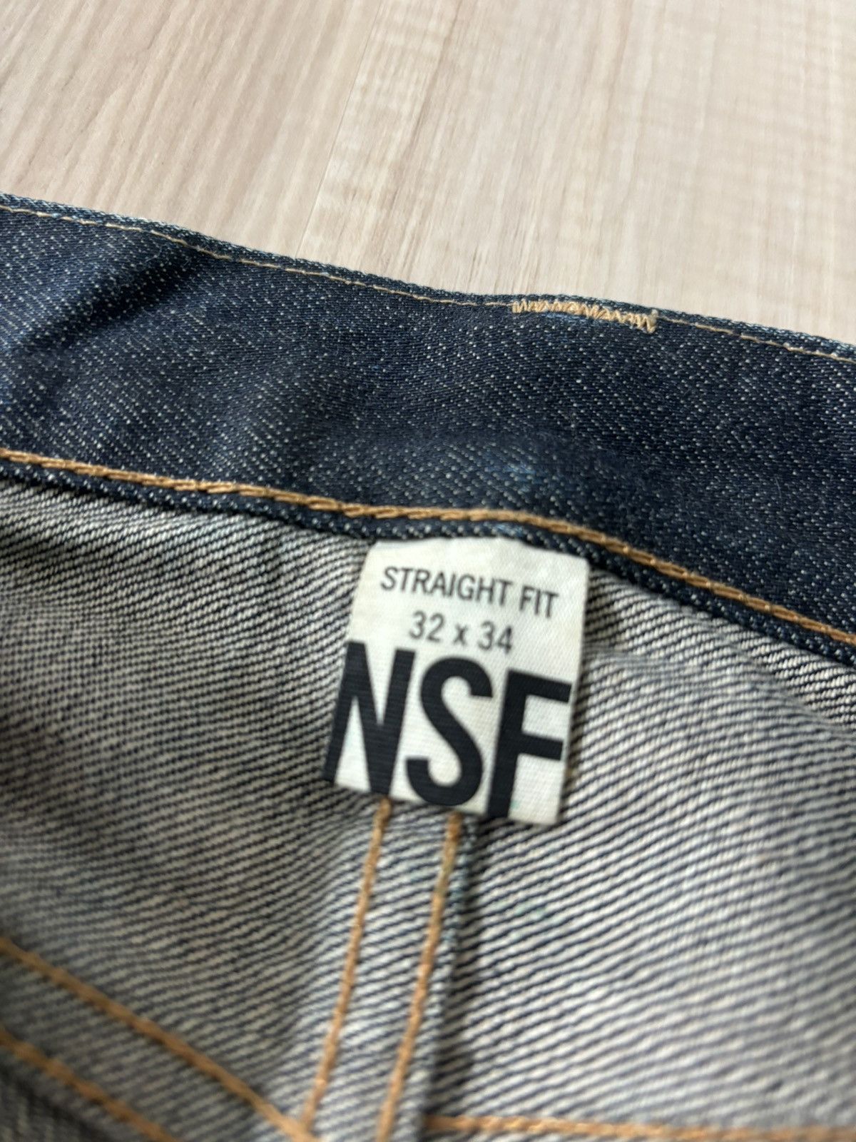 NSF 2000s straight fit Japanese Selvedge Denim Size US 32 / EU 48 - 6 Thumbnail