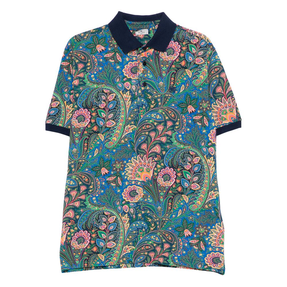 Etro BLUE Polo Shirts