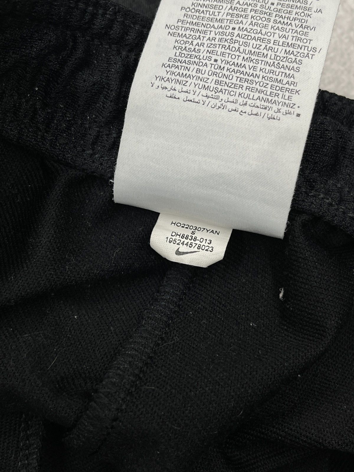 Mens Nike Dri Fit Strike Football Sweatpants Black Size S
