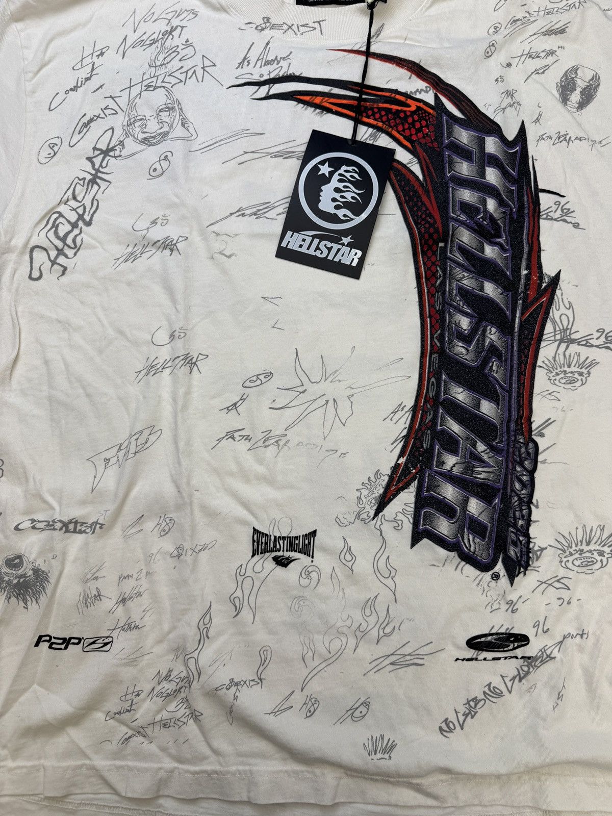 HELLSTAR Hellstar Nascar T-shirt Size US XL / EU 56 / 4 - 2 Thumbnail