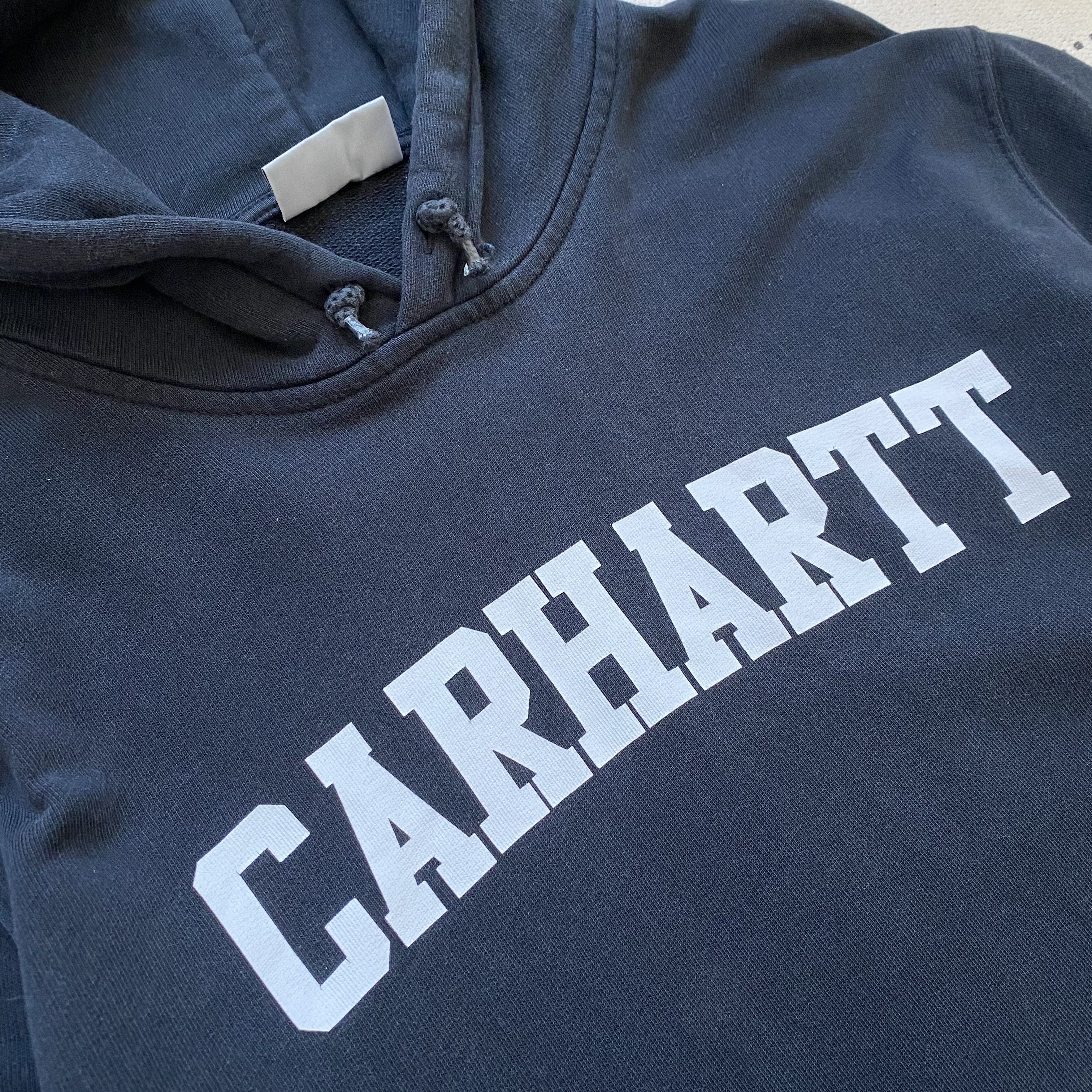 Carhartt Wip Distressed Carhartt Hoodie Vintage centr logo Size US M / EU 48-50 / 2 - 5 Thumbnail