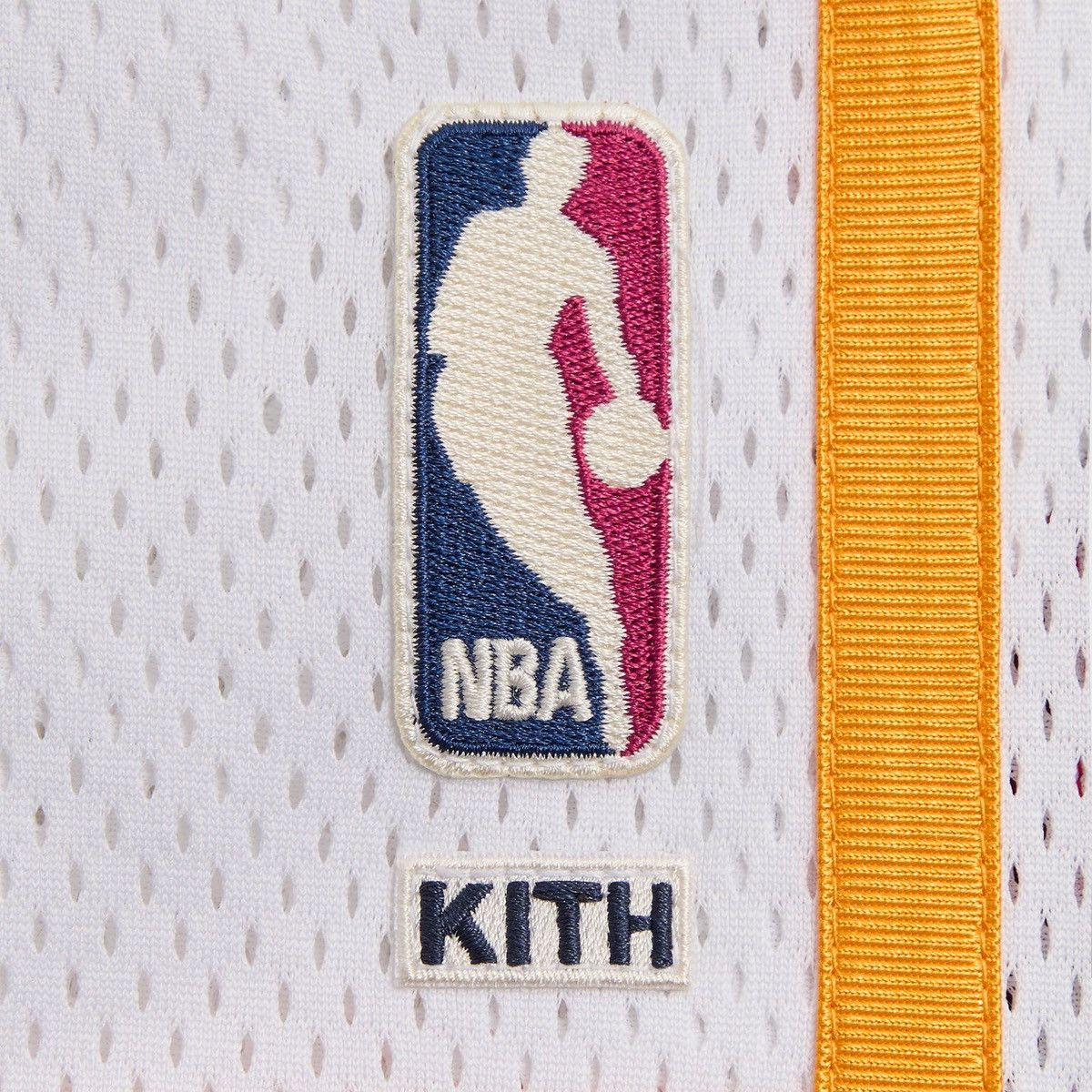 Kith × NBA Kith for NBA All-Star Miami Heat Short in “White” Size Large Size US 34 / EU 50 - 6 Thumbnail