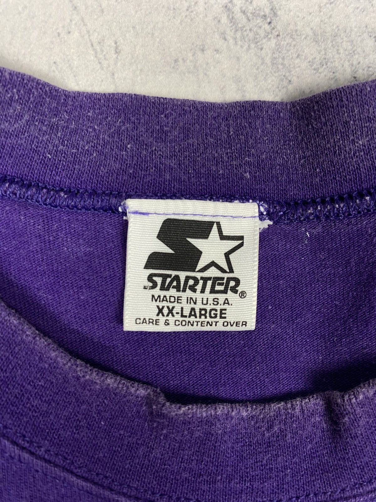 Starter Starter Randy Moss Minnesota Vikings Double Sided Shirt Size US XXL / EU 58 / 5 - 15 Thumbnail