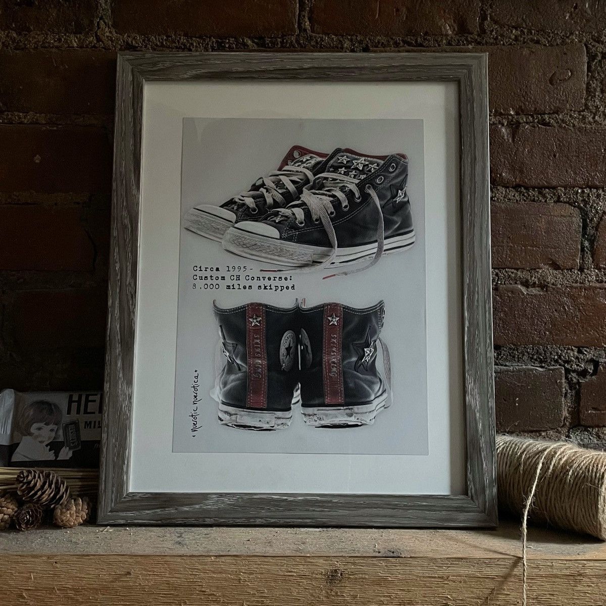 Chrome Hearts Chrome Hearts Circa 1995 Converse Poster Size ONE SIZE - 3 Thumbnail