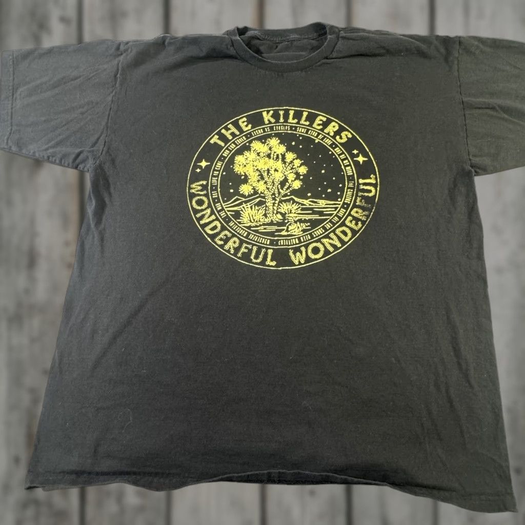 Vintage VINTAGE The Killers T-Shirt Mens Large Band Rock Tour 2018 Concert Graphic Tee Size US L / EU 52-54 / 3 - 1 Thumbnail