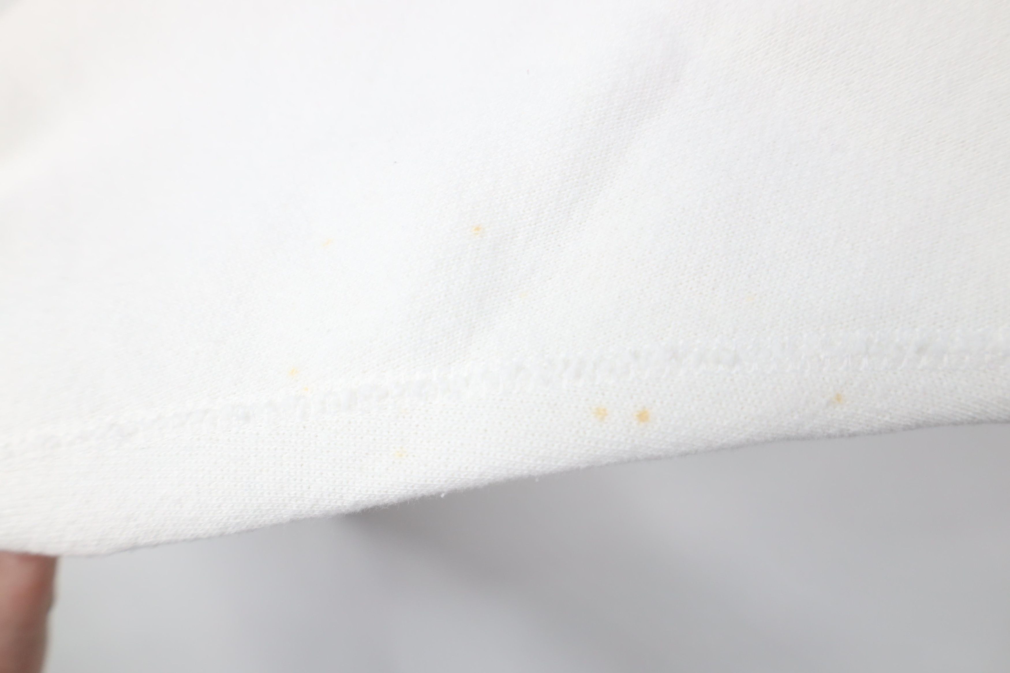 Vintage Vintage 90s Streetwear Raglan Crewneck Sweatshirt White USA Size L / US 10 / IT 46 - 7 Thumbnail
